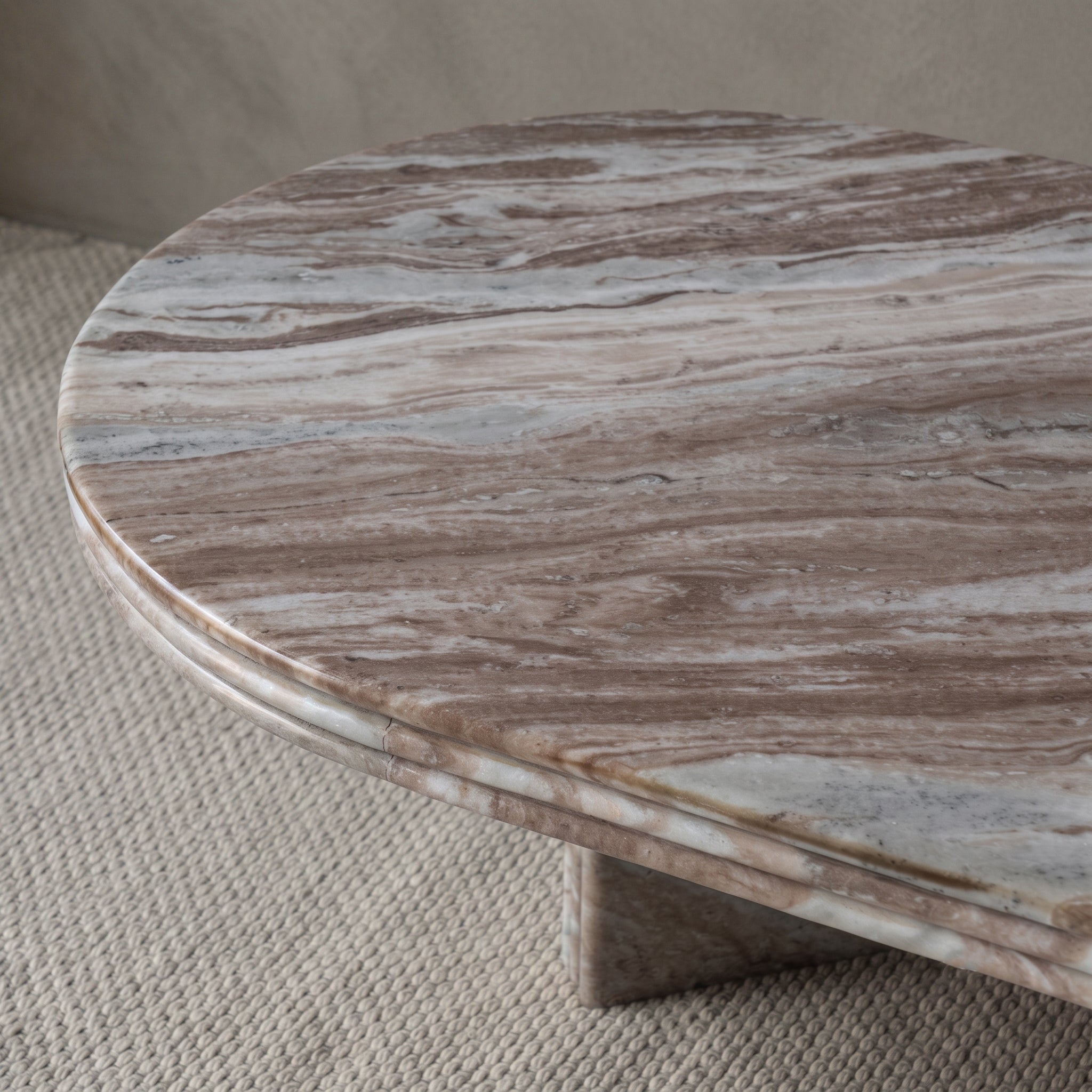 Majestic Brown Onyx Marble Coffee Table