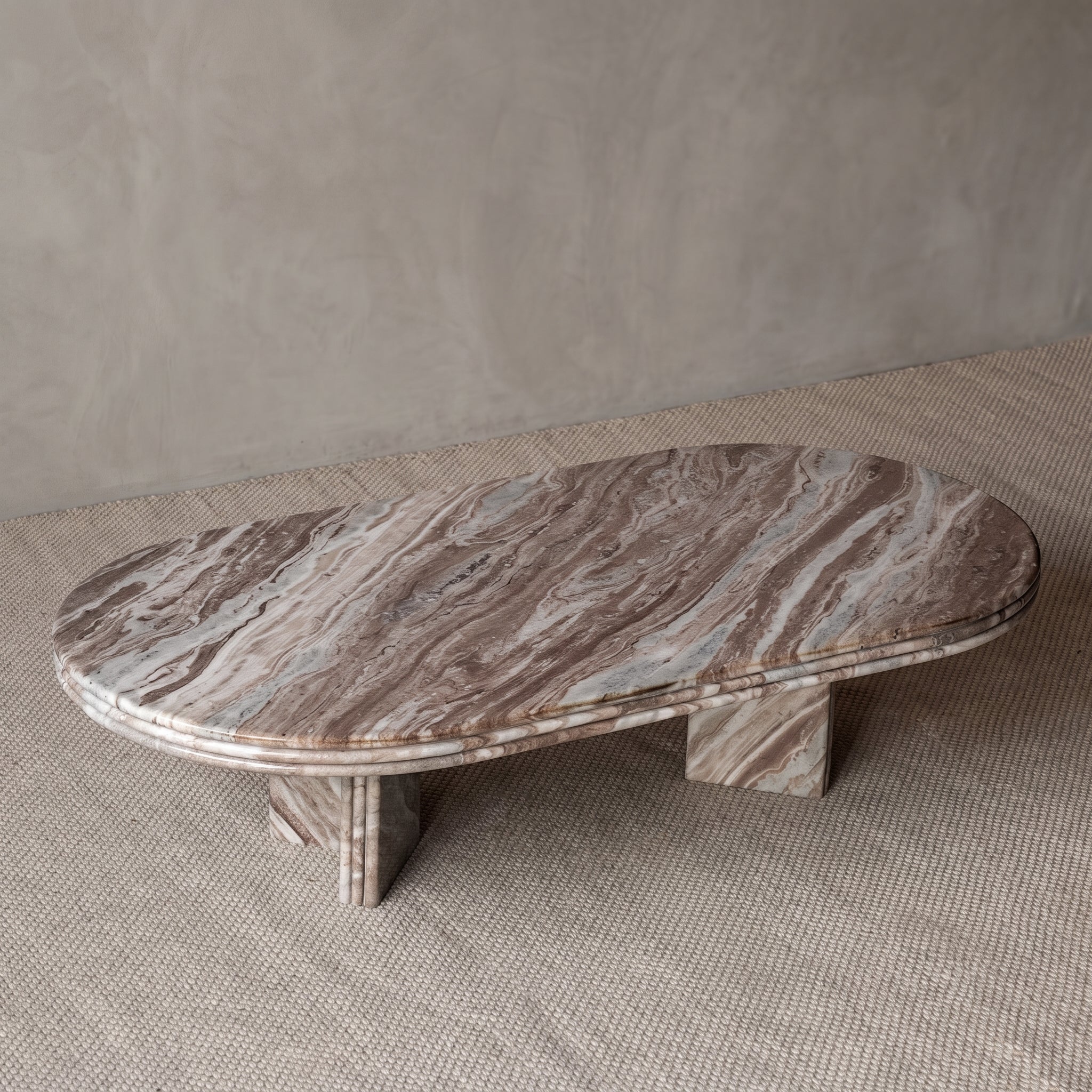 Majestic Brown Onyx Marble Coffee Table