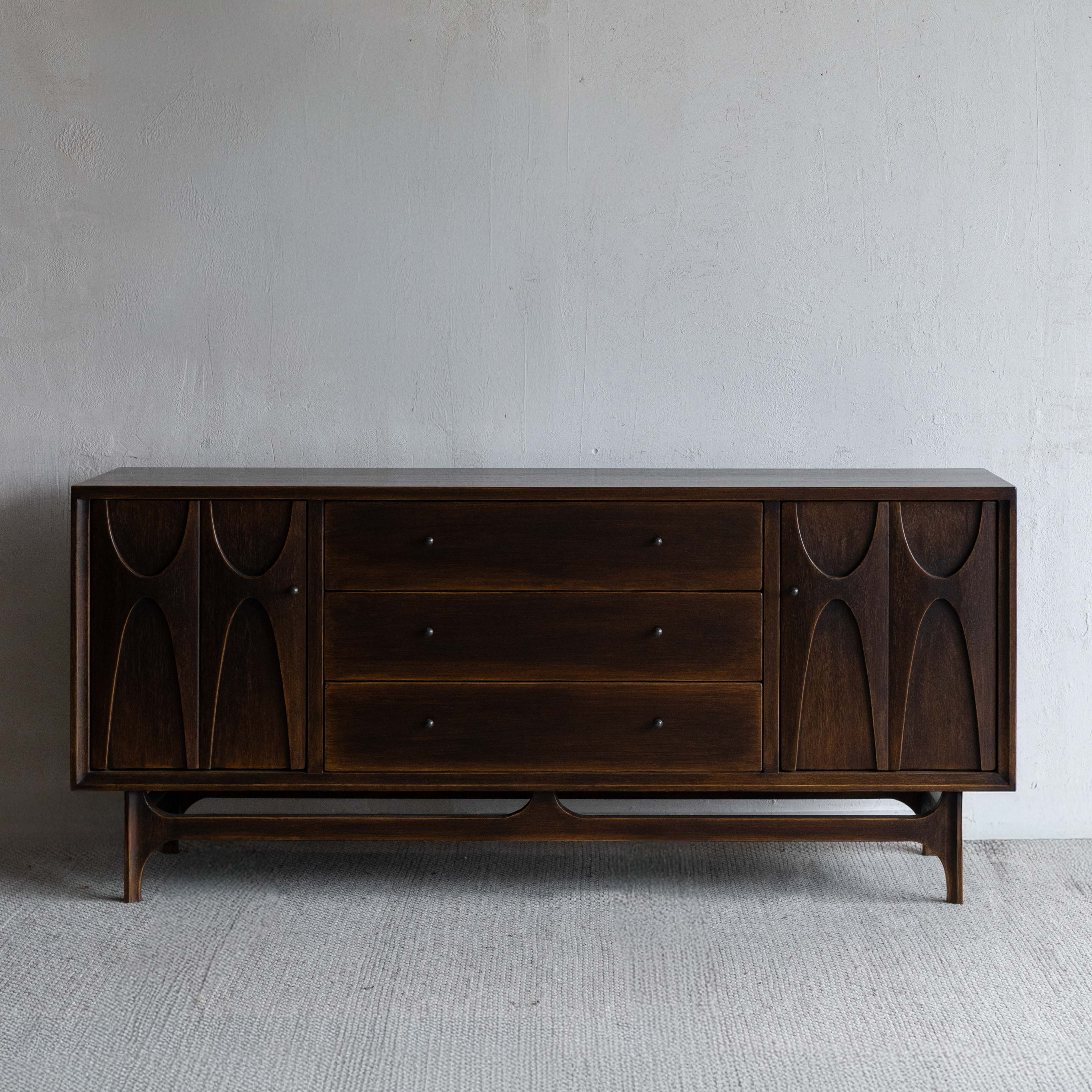 Arcos Real Antique Mid-Century Style Walnut Sideboard