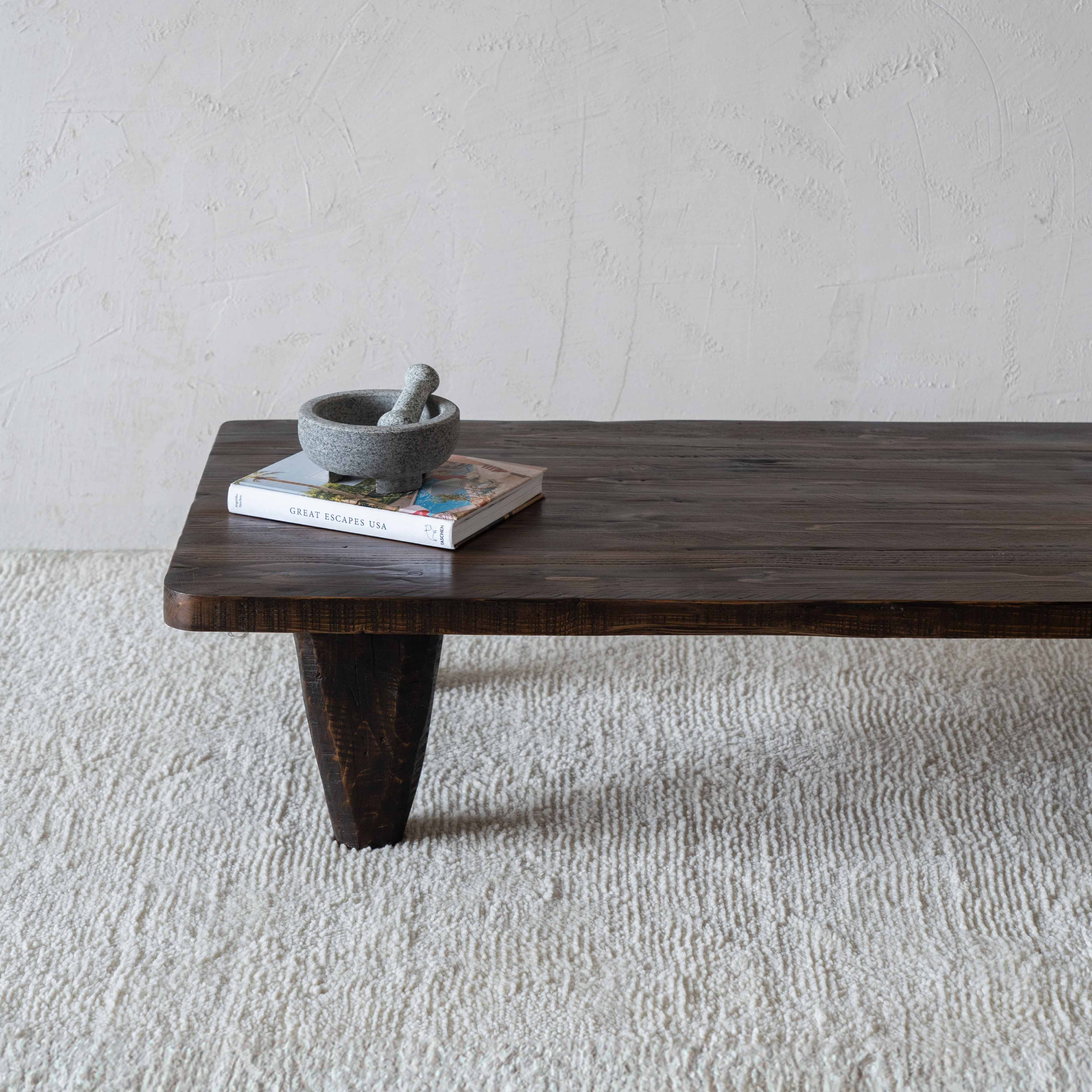 Marmaris Solid Pine Wood Coffee Table - Coffee Table - WS Living - UAE Wood and steel Furnitures in Dubai