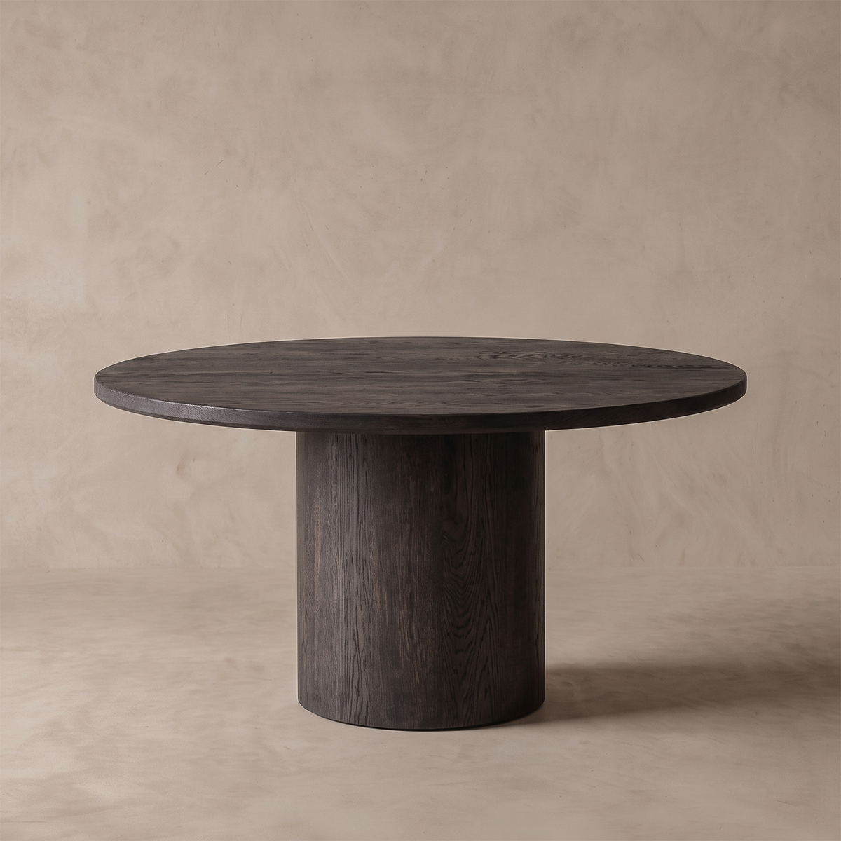 Marmaris Solid Wood Round Dining Table