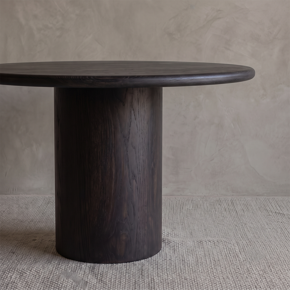 Marmaris Solid Wood Round Dining Table