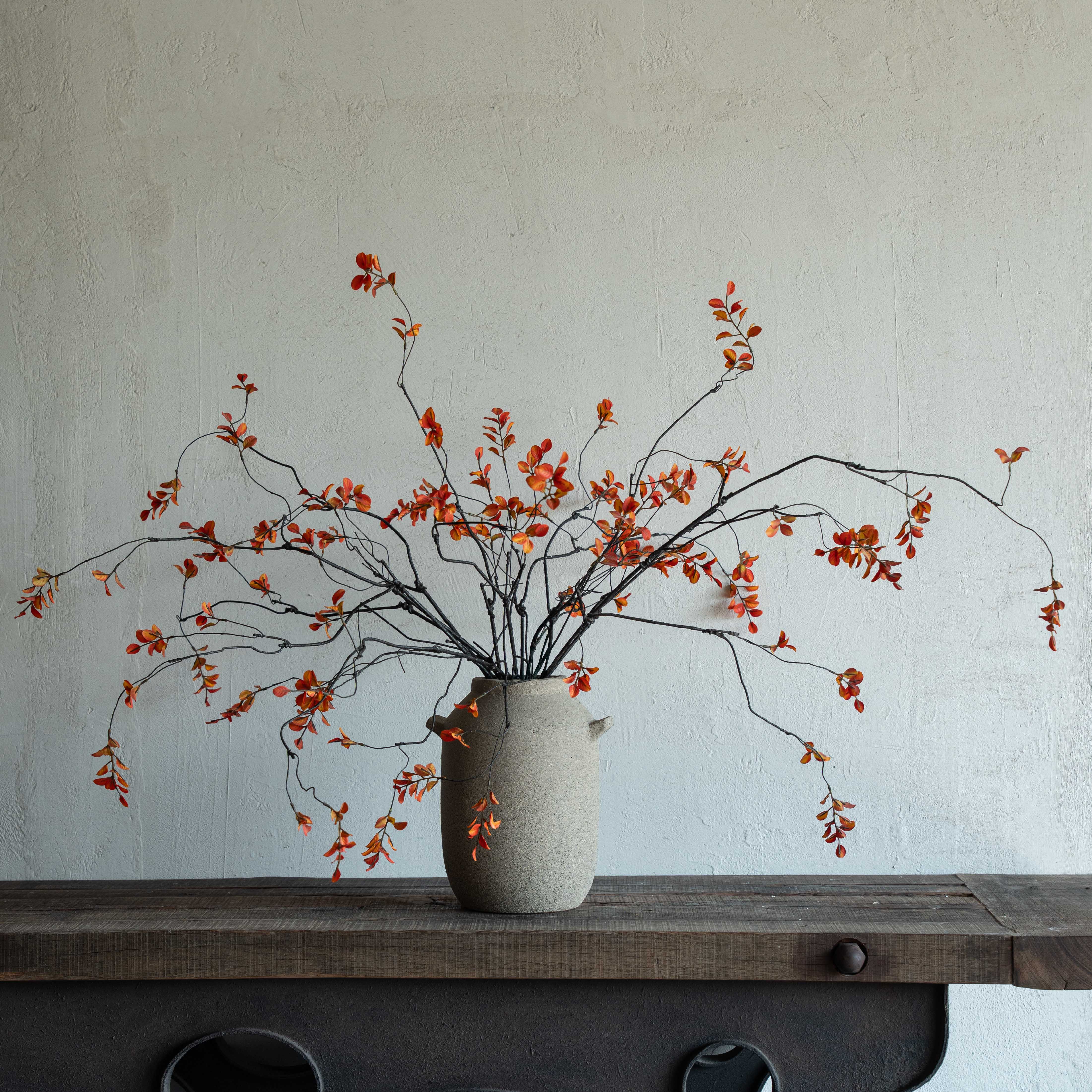 Artificial Plant - Matthiola Orange