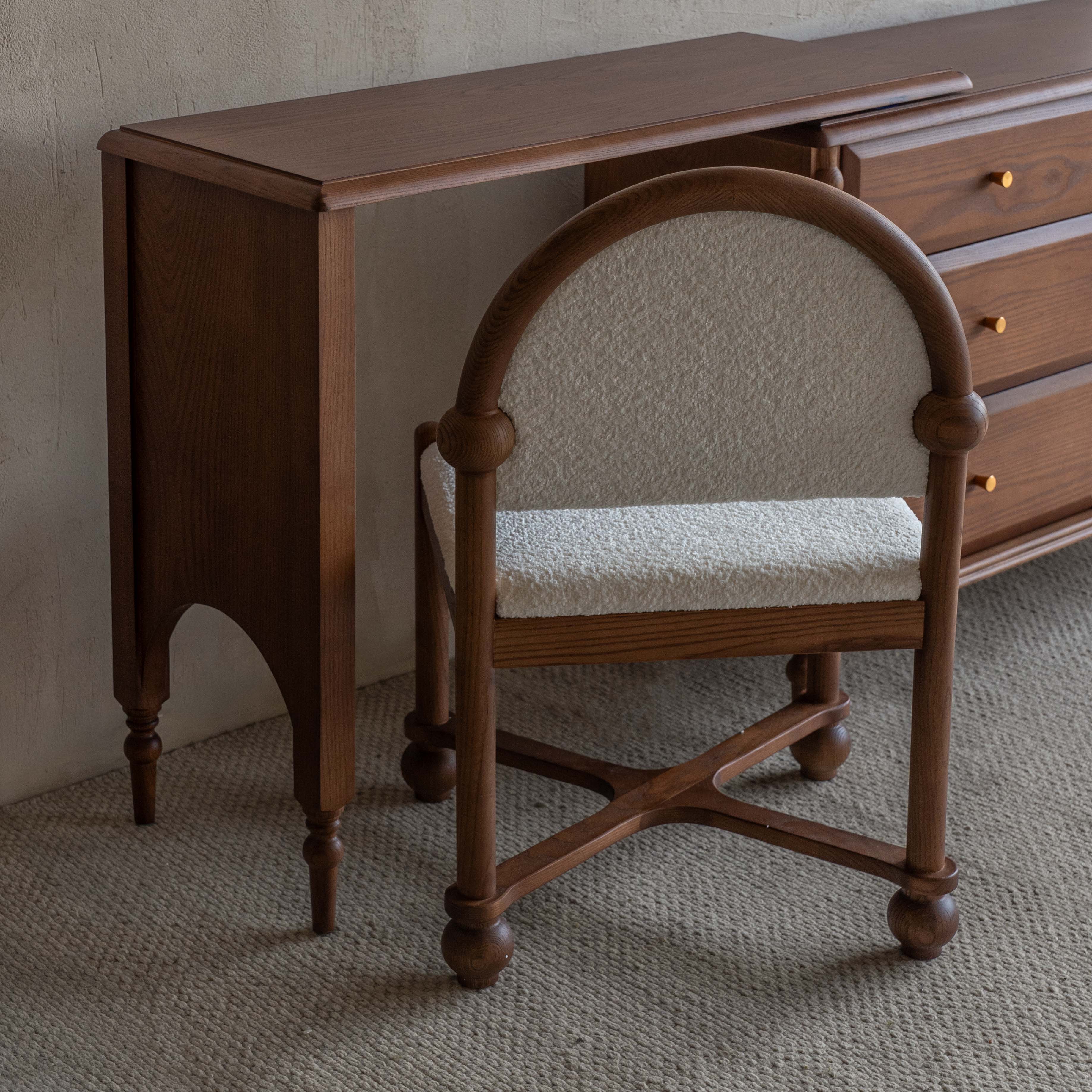 Mid Century Style Dressing Table & Office Table With Chair ( Pre-Order 60-90 Days Delivery) - TV Units - WS Living Furniture  Furniture Store in Dubai