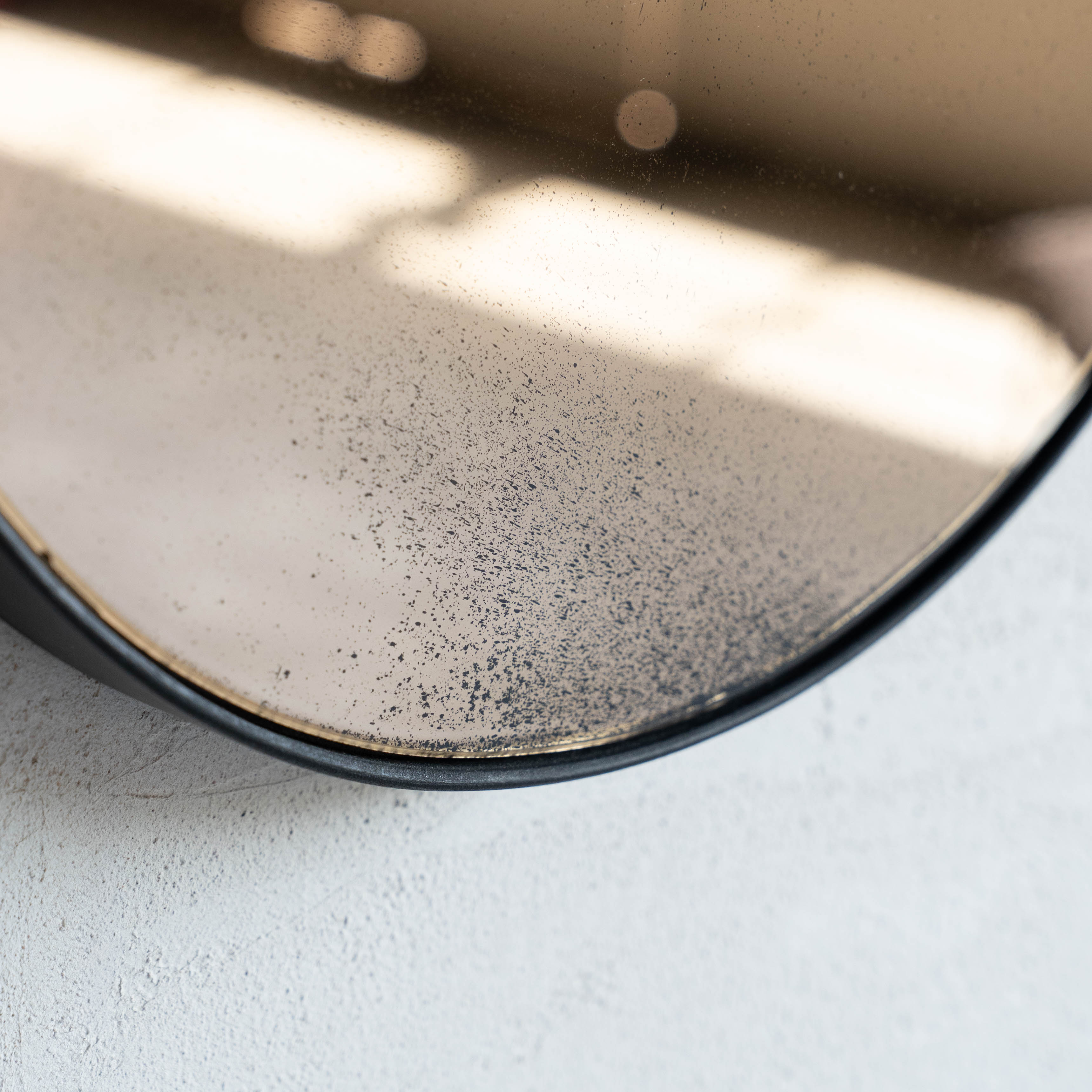 Milla Amber Rustic Wall Mirror