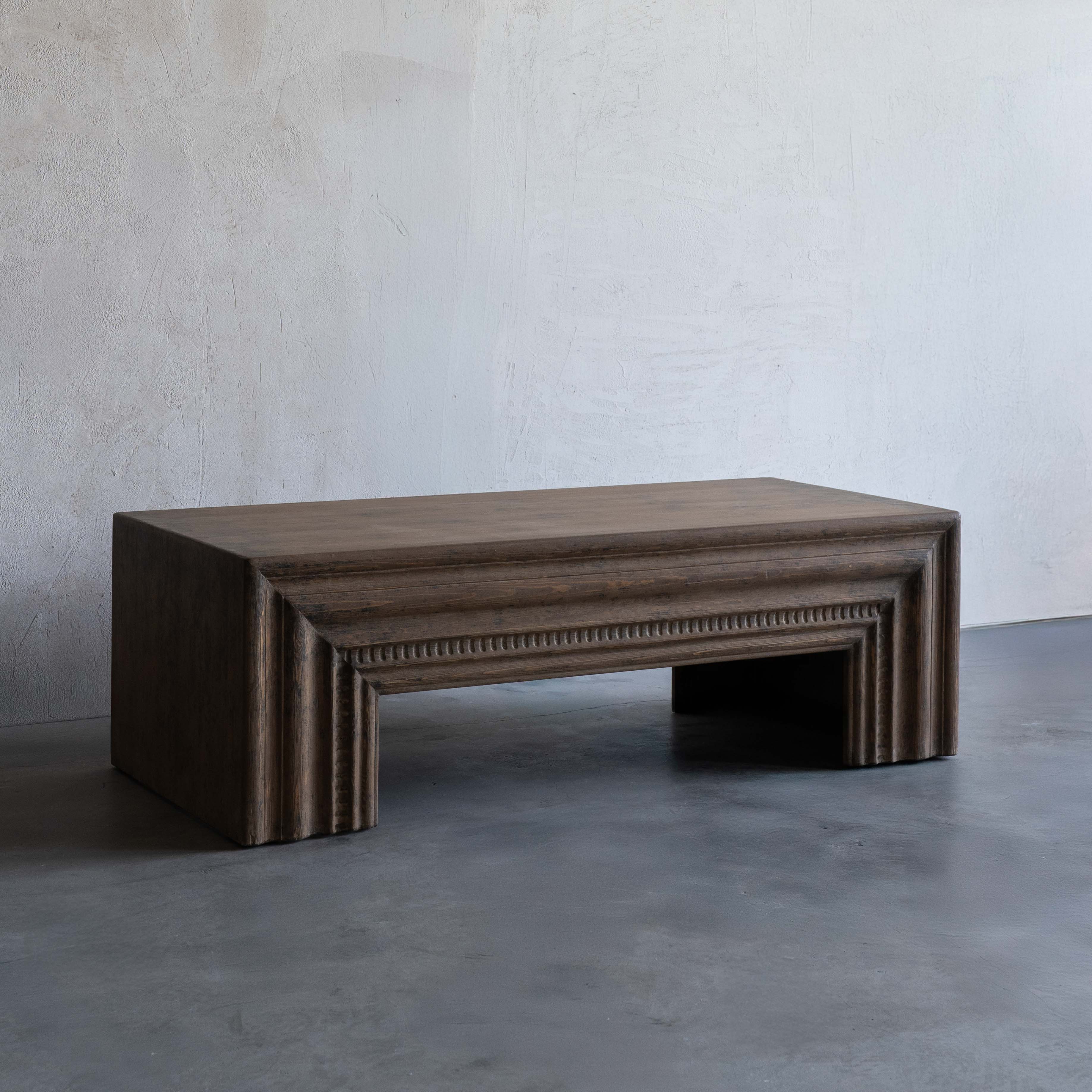 Milo Solid Oak Wood Coffee Table