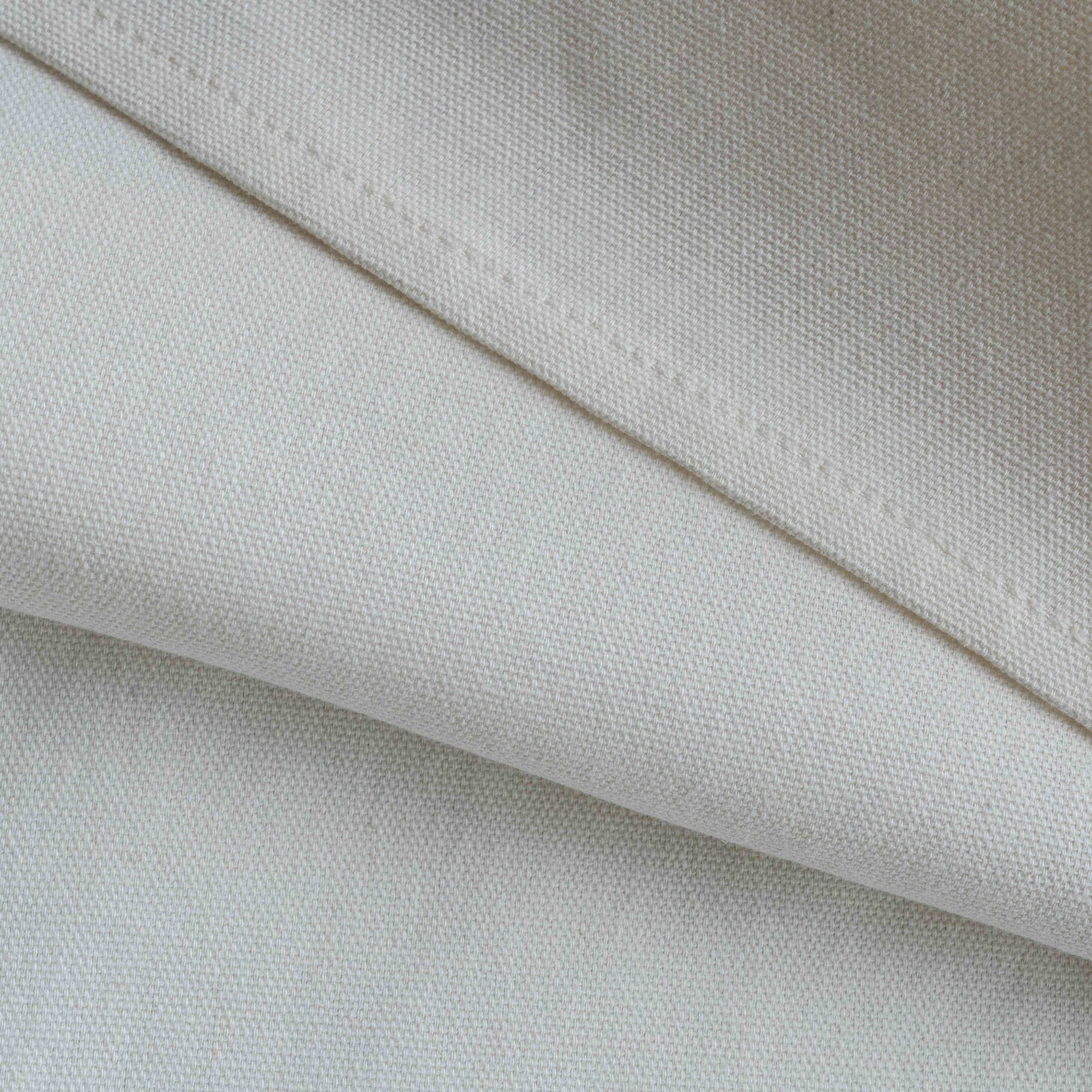 Minimalist Full White Overlook Pure Cotton Table Cloth - Table Cloth - WS Living - UAE Home Furniture Stores in Dubai