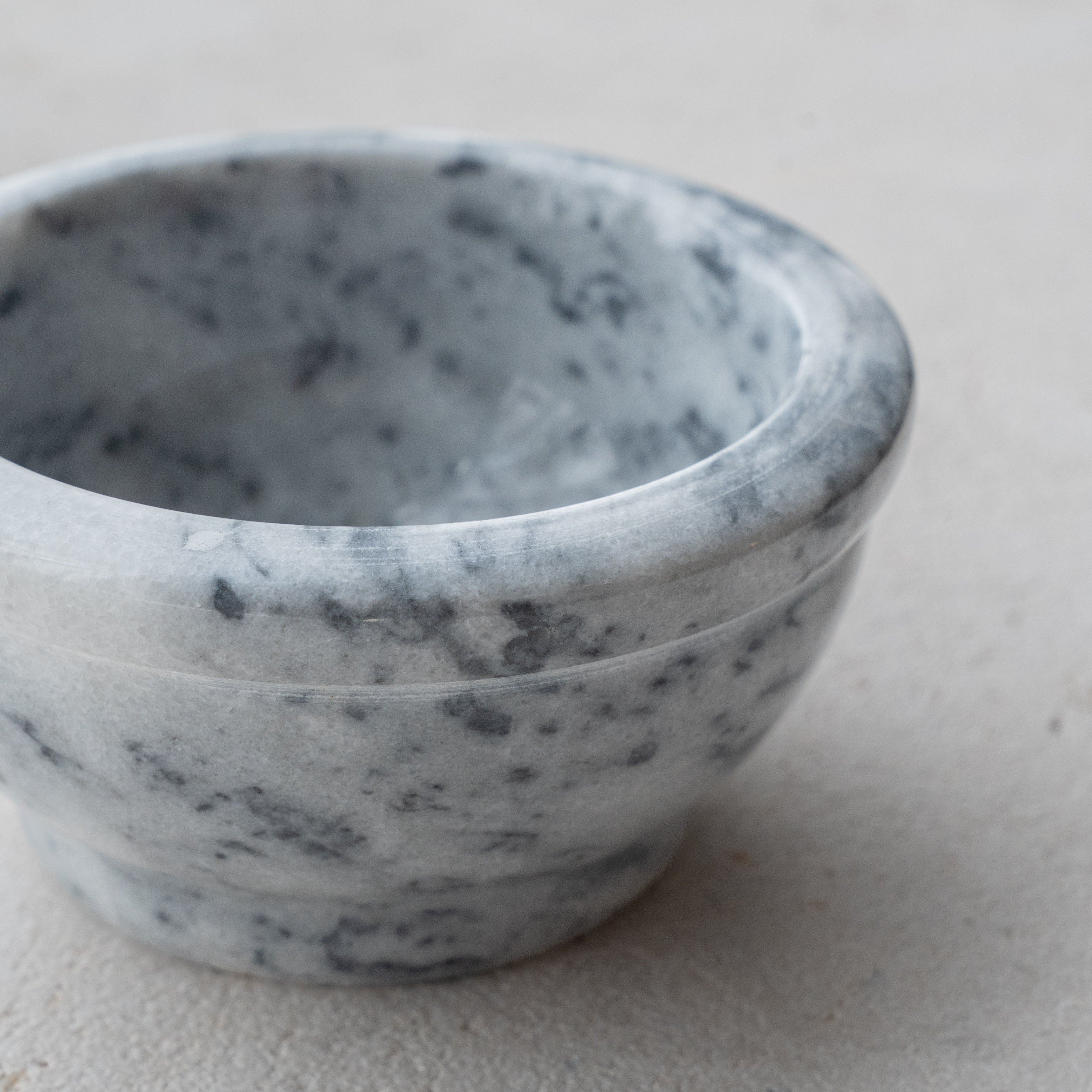 Natural Marble Mortar & Pestal
