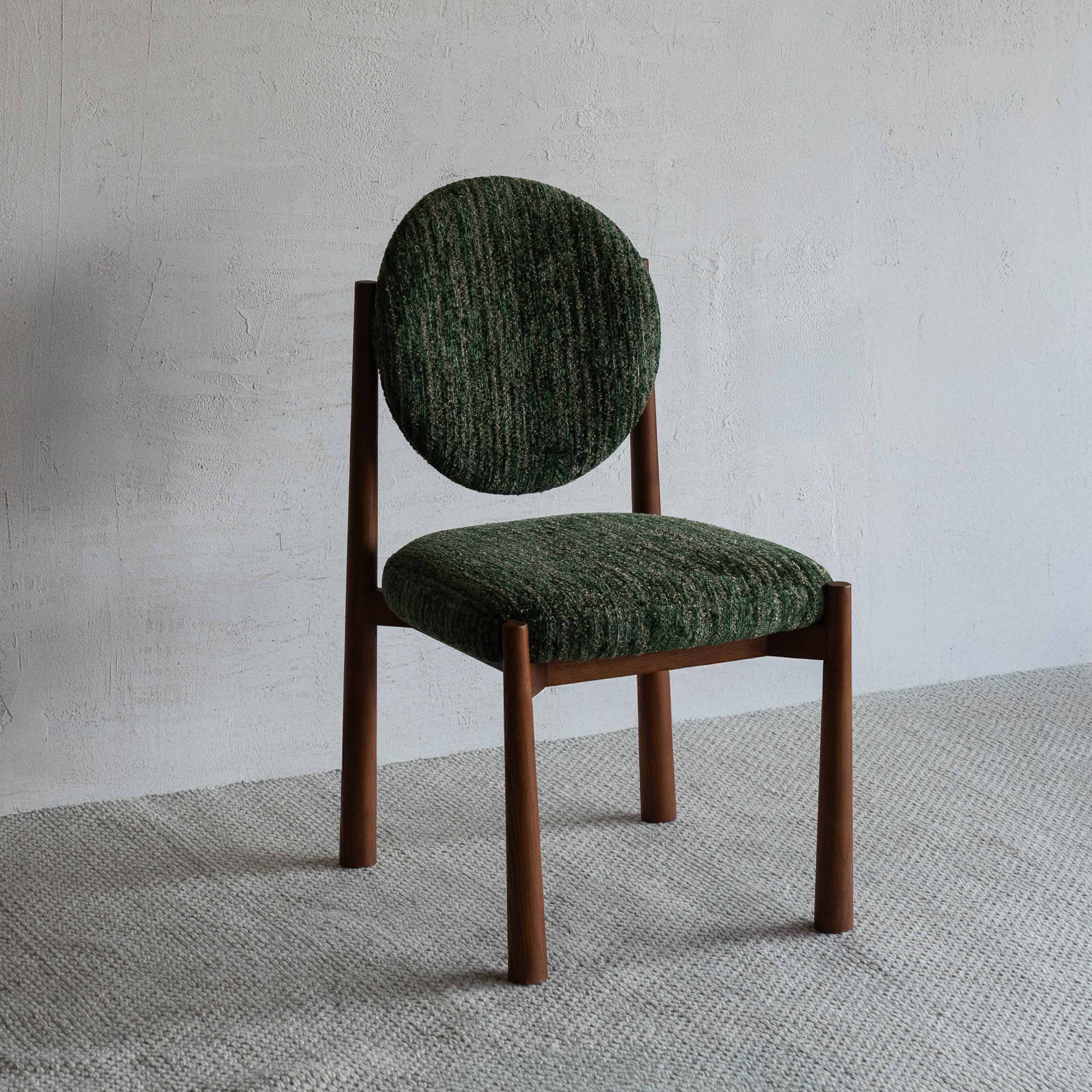 Mossline Contemporary Modern Solid Wood Dining Chair