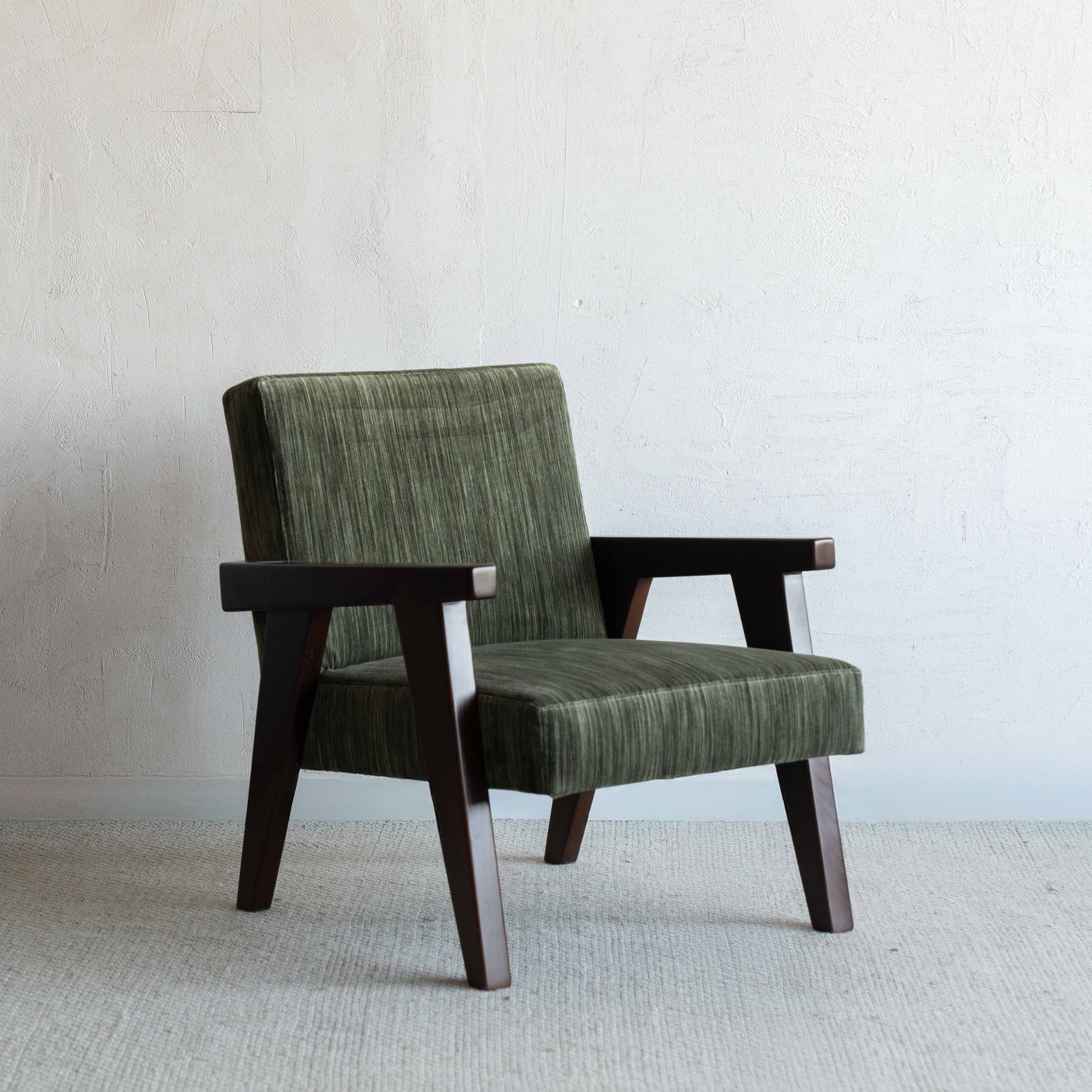 Mosswood Modern Mid Century Lounge Chair - Green