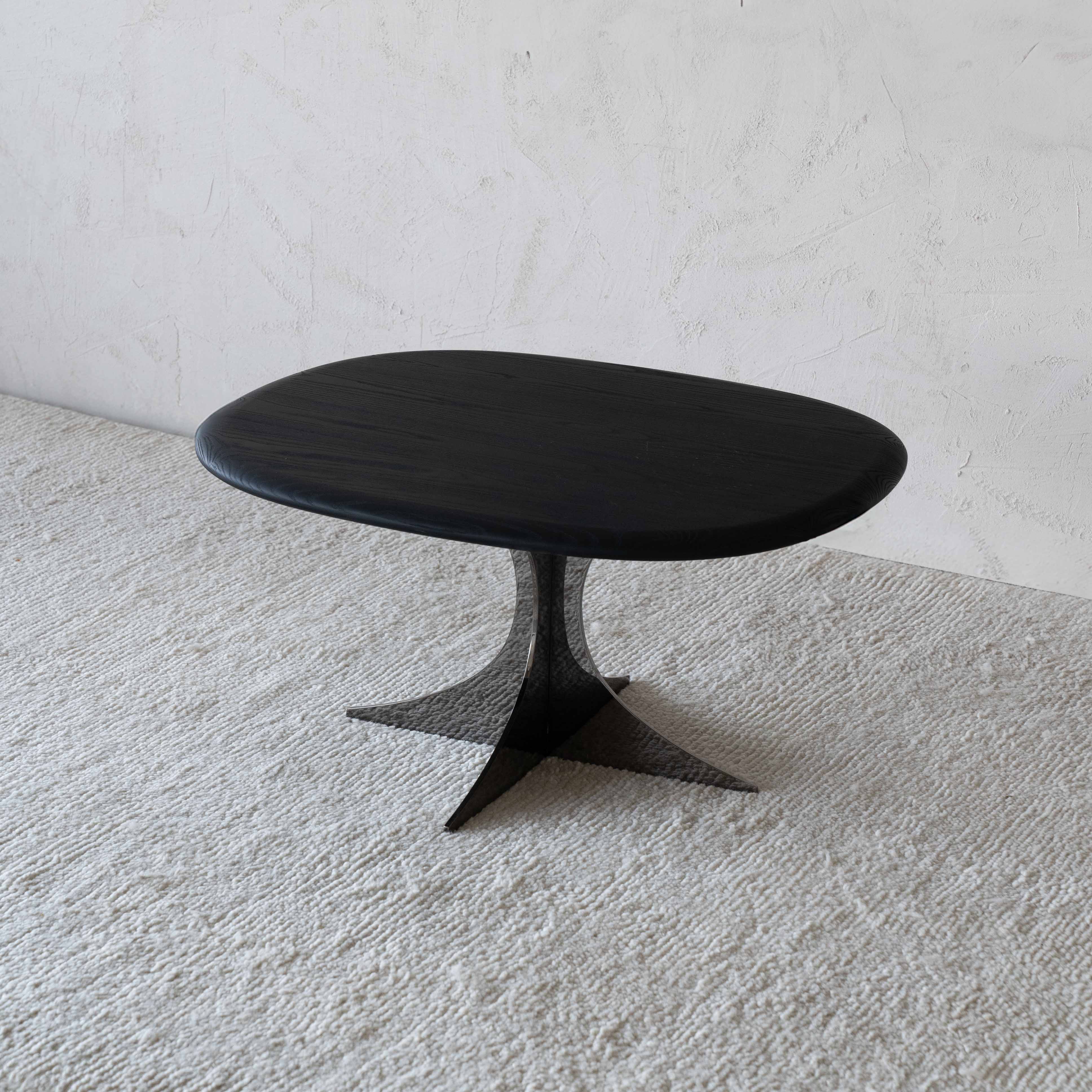 Mulan Black Wood Coffee Table  - WS Living - UAE - Coffee Table Wood and steel Furnitures - Dubai