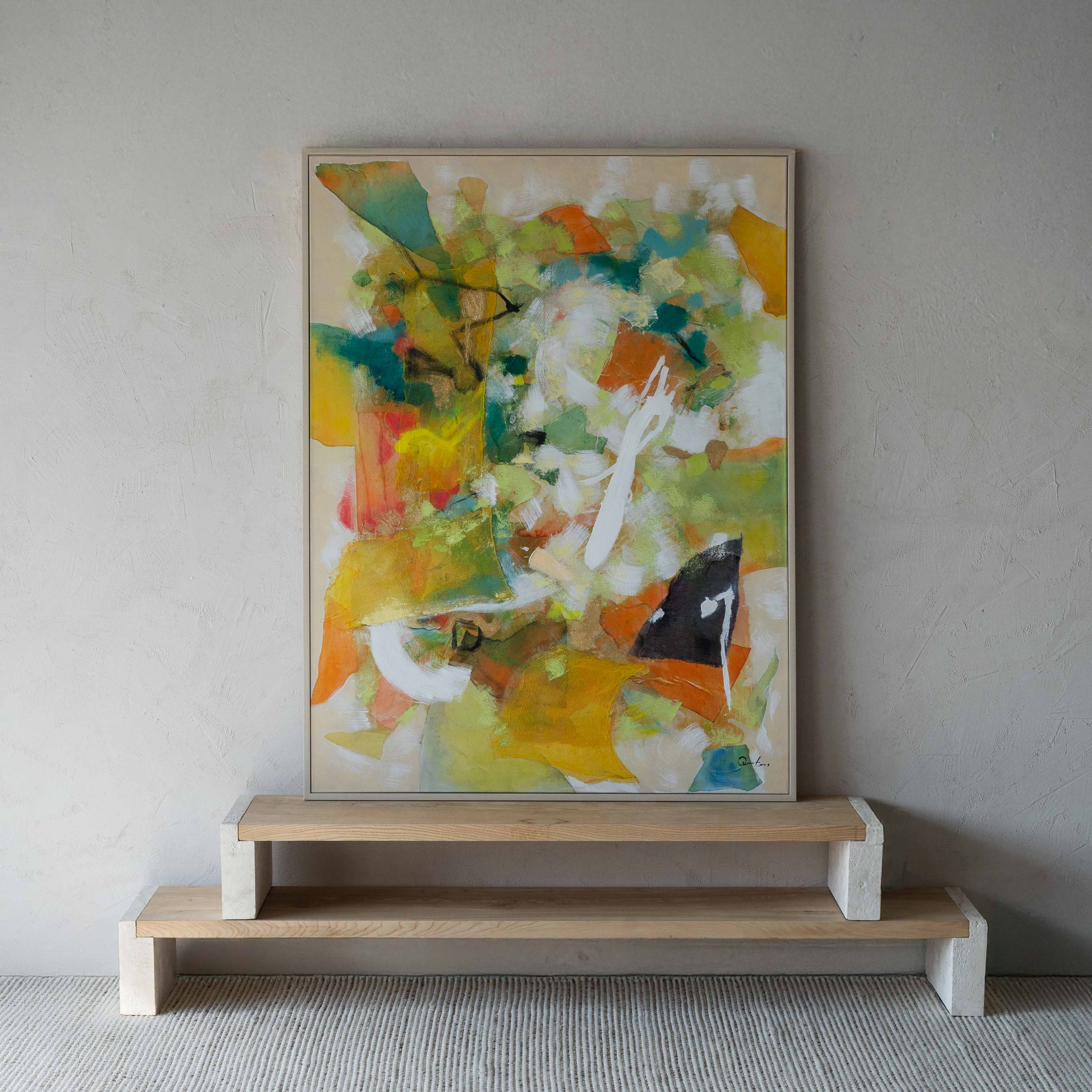 Sarona Hand Painted Abstract Wall Art Painting