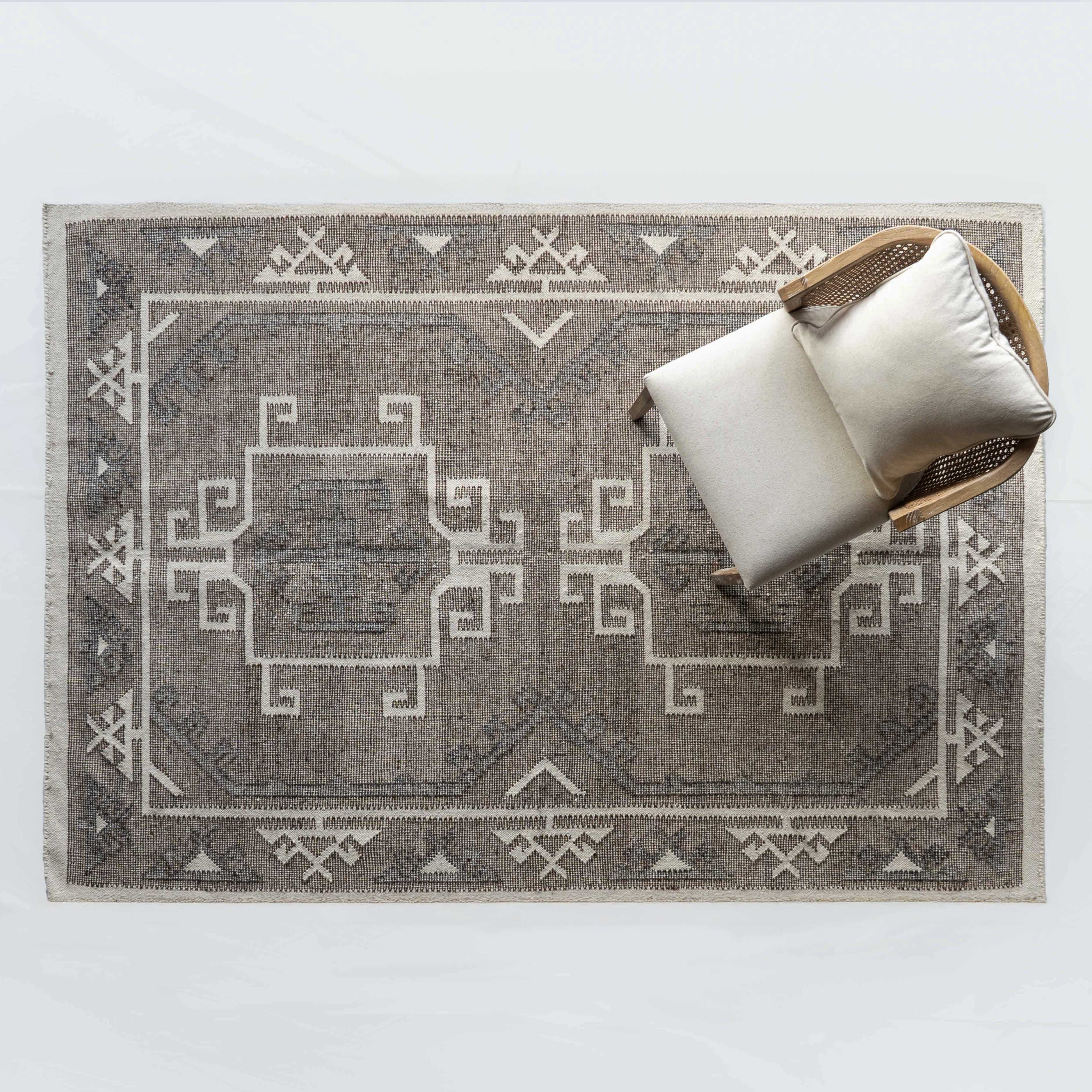 Bellaryn Handcrafted Wool Rug - NFEWSL-R17 , R18