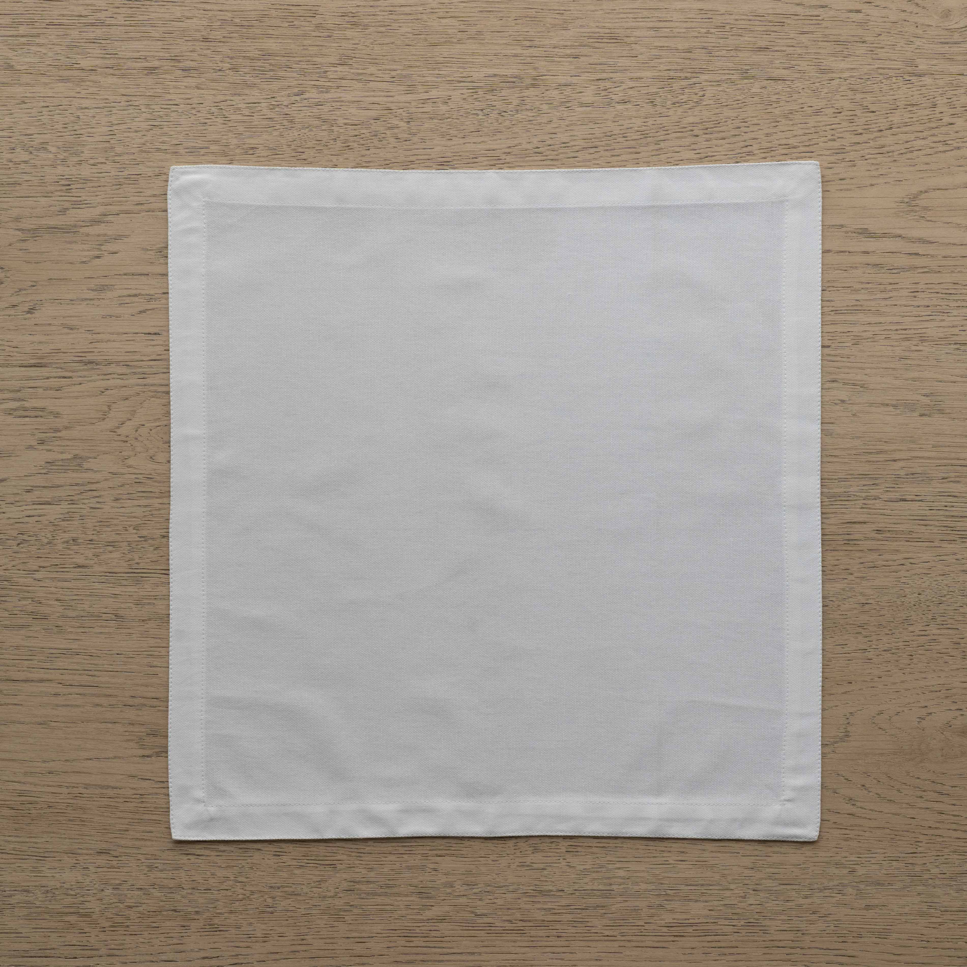 WS - White Linen Set Of 2 Table Napkin
