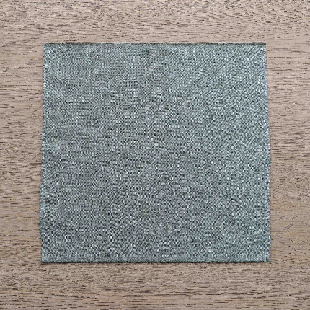 WS - Textured Set Of 2 Table Napkin - GREEN