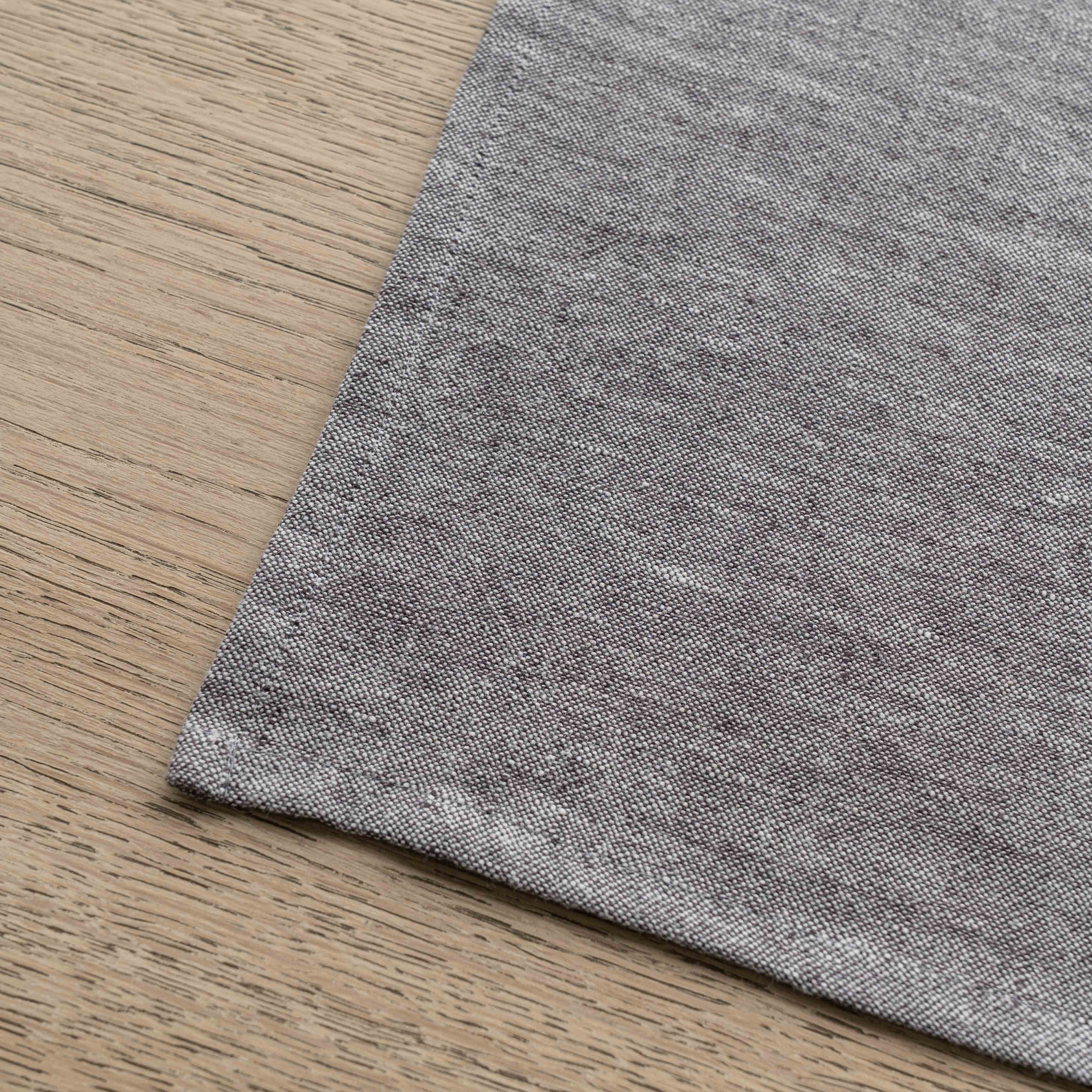 WS - Textured Set Of 2 Table Napkin - GREY