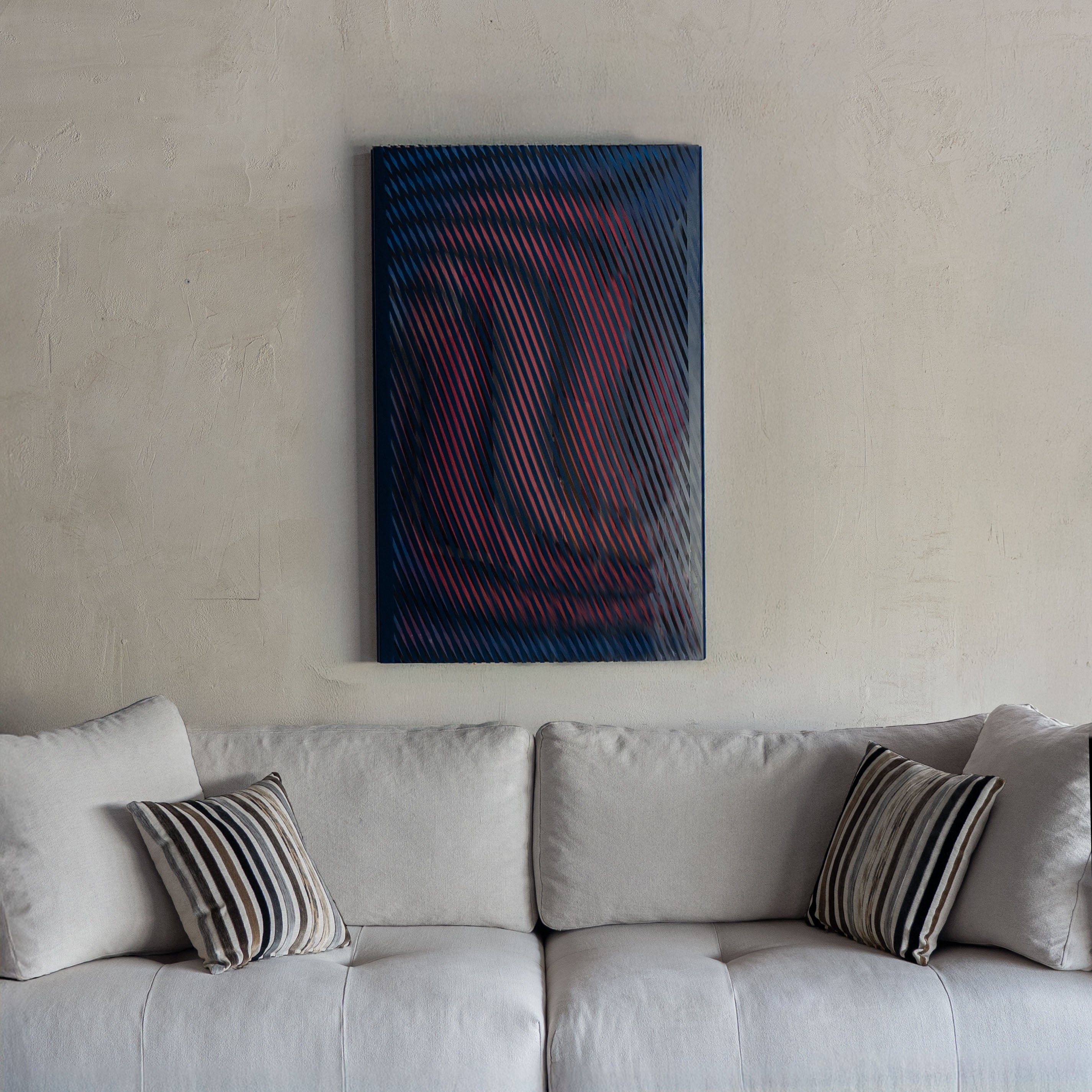 Haru Acrylic Motion Modern Wall Art Painting