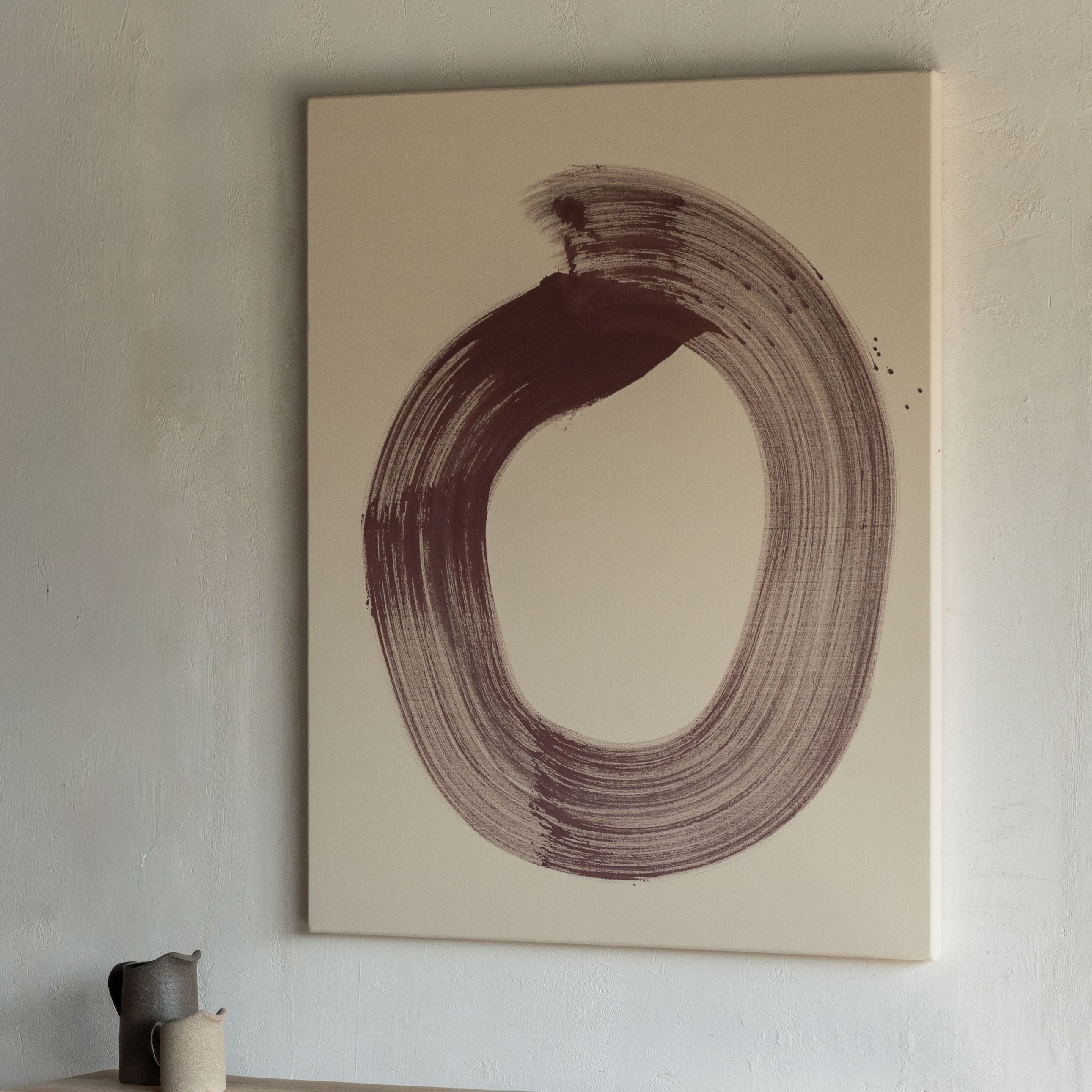 Evangeline Hand Painted Abstract Wall Art Painting