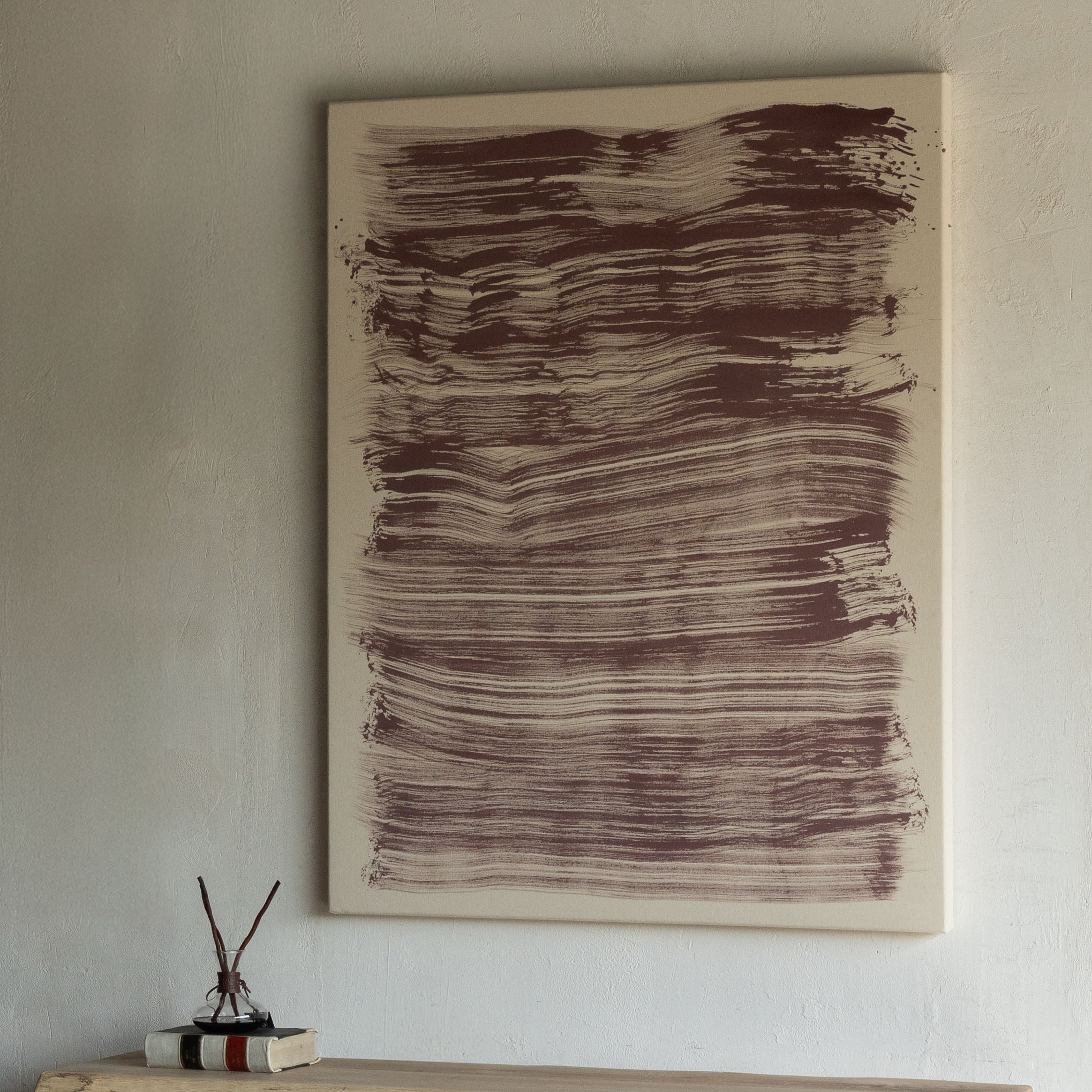 Thea Hand Painted Abstract Wall Art Painting