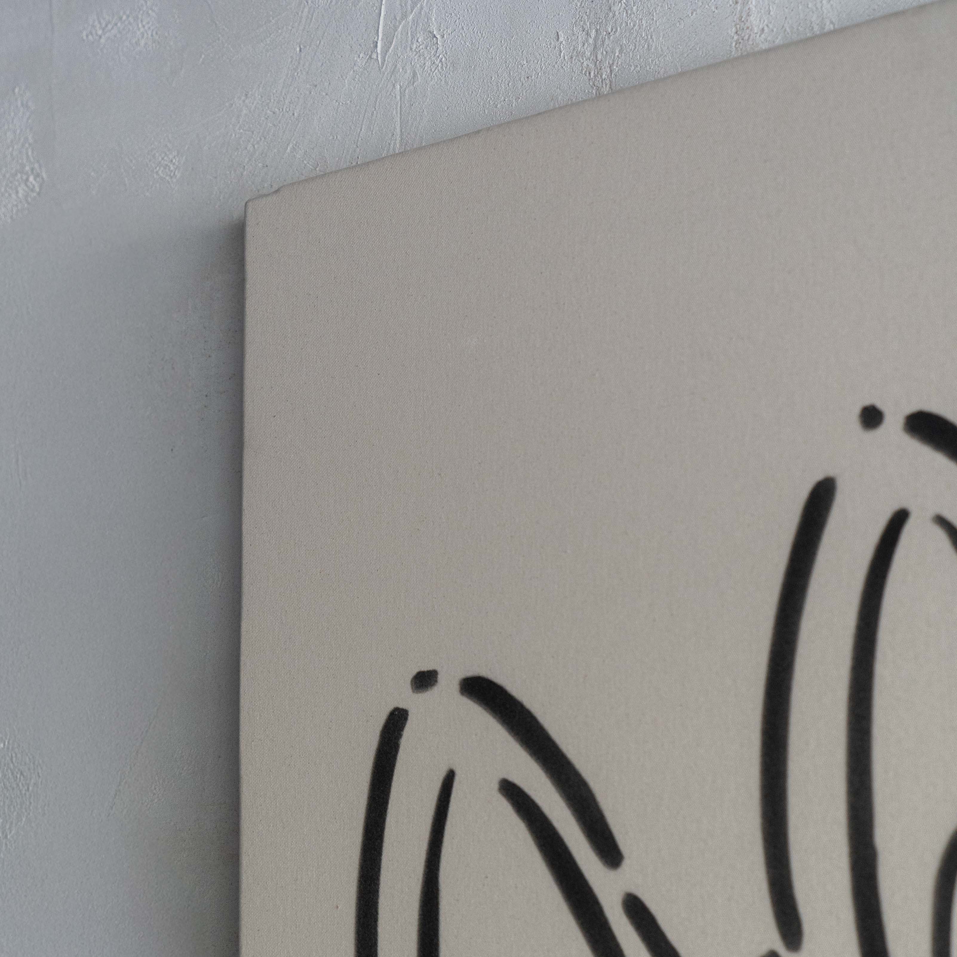 WS - Labubu Handmade Wall Art Painting