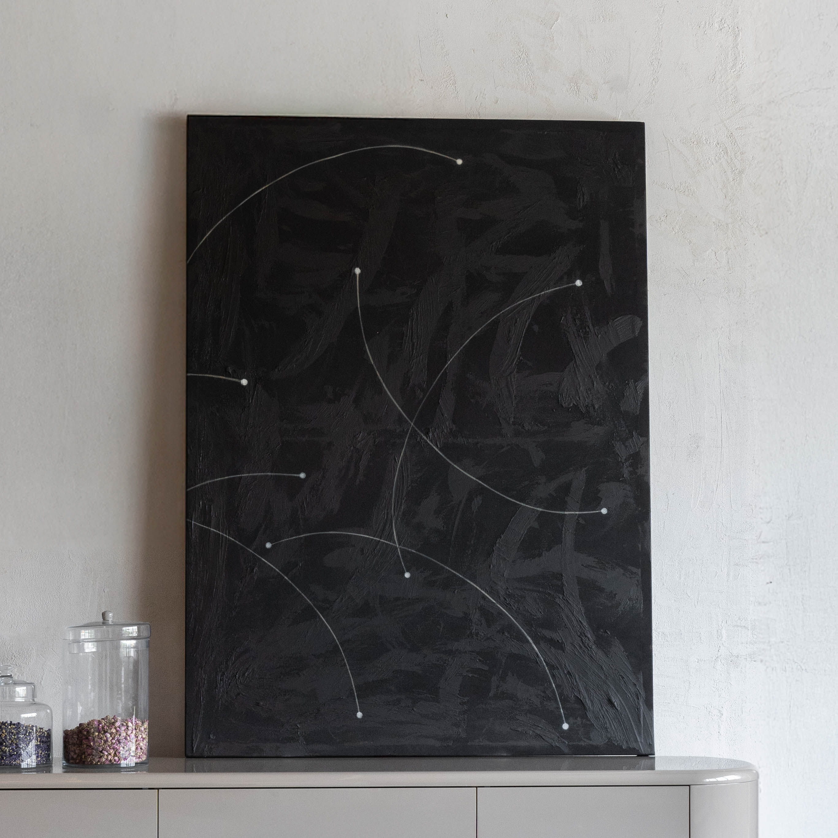 Costellazione Hand Painted Abstract Wall Art Painting