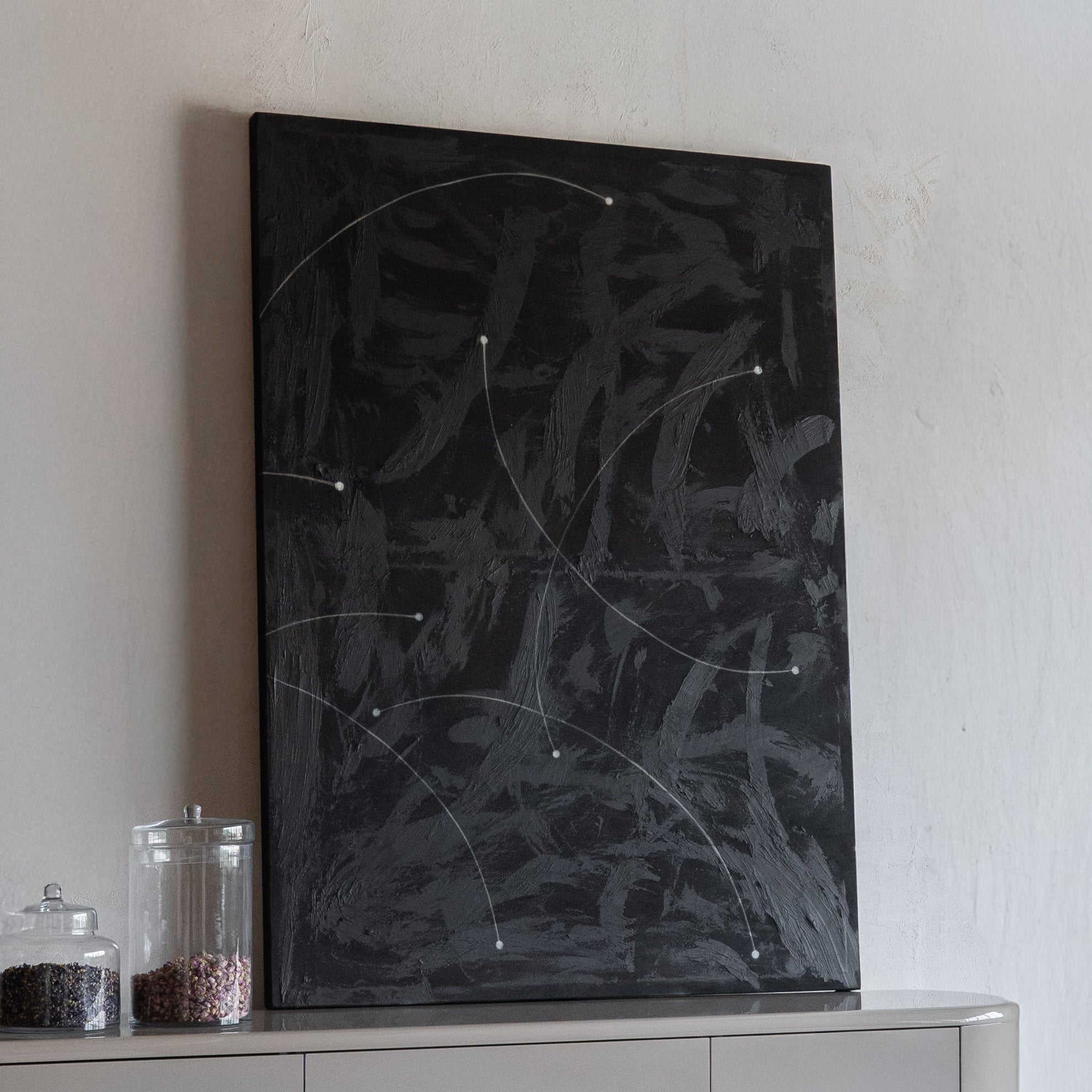 Costellazione Hand Painted Abstract Wall Art Painting