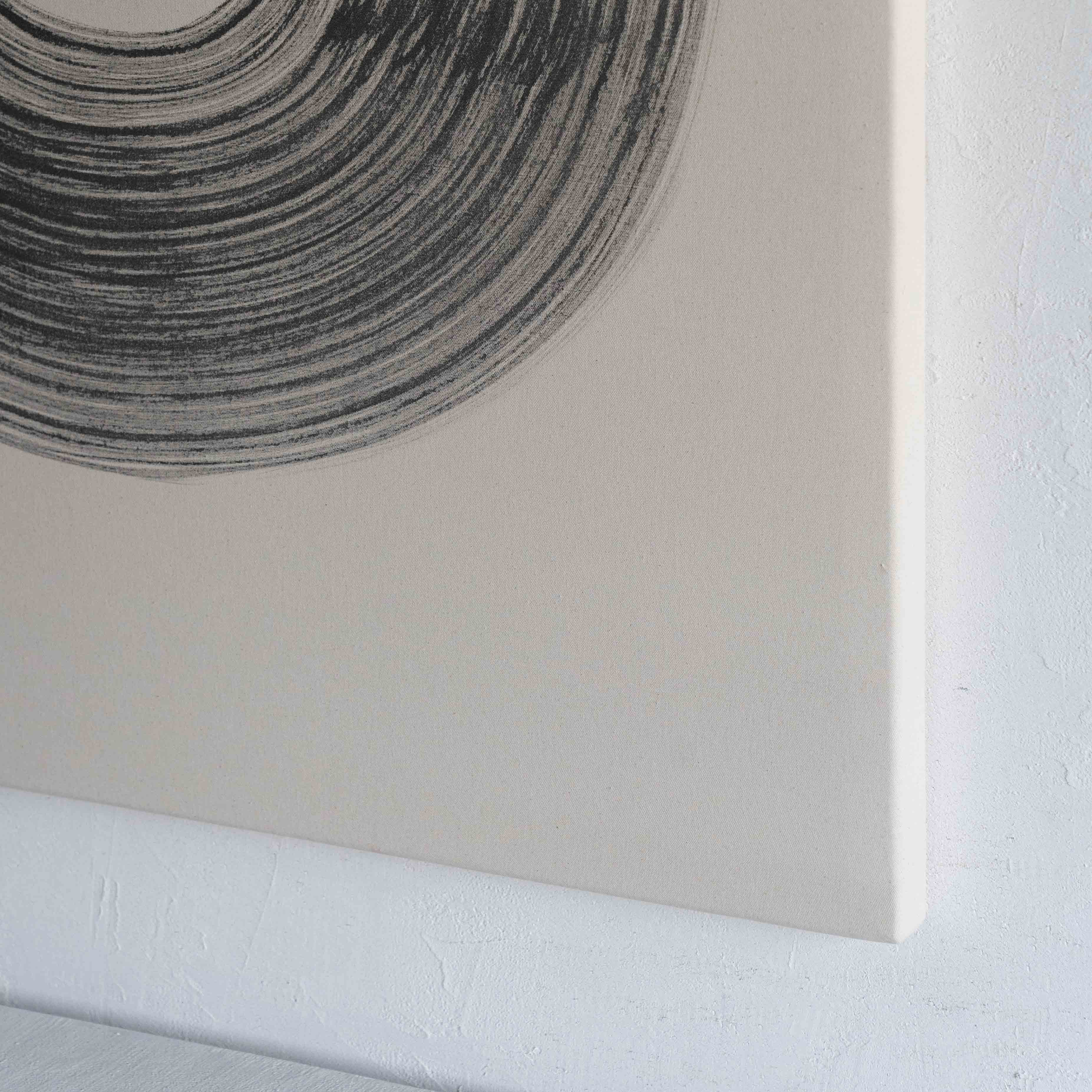 Lyra Black Handmade Wall Art Painting