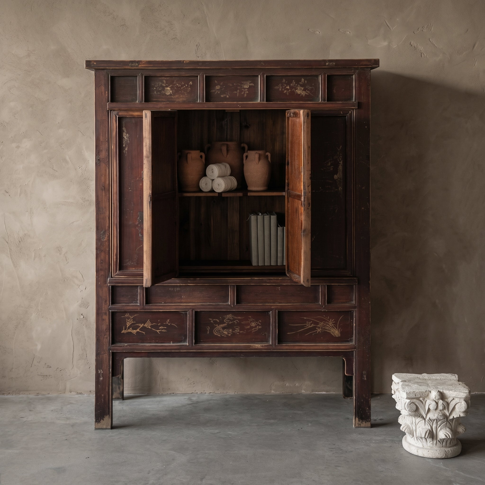 Lien Antique Classic Chinese Display & Storage Cabinet