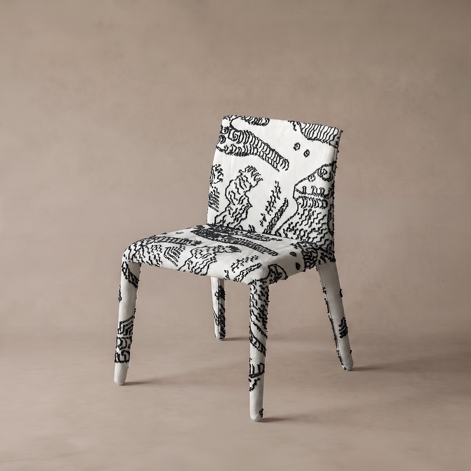 كرسي سفرة بتصميم "Mistral Art-Toile"