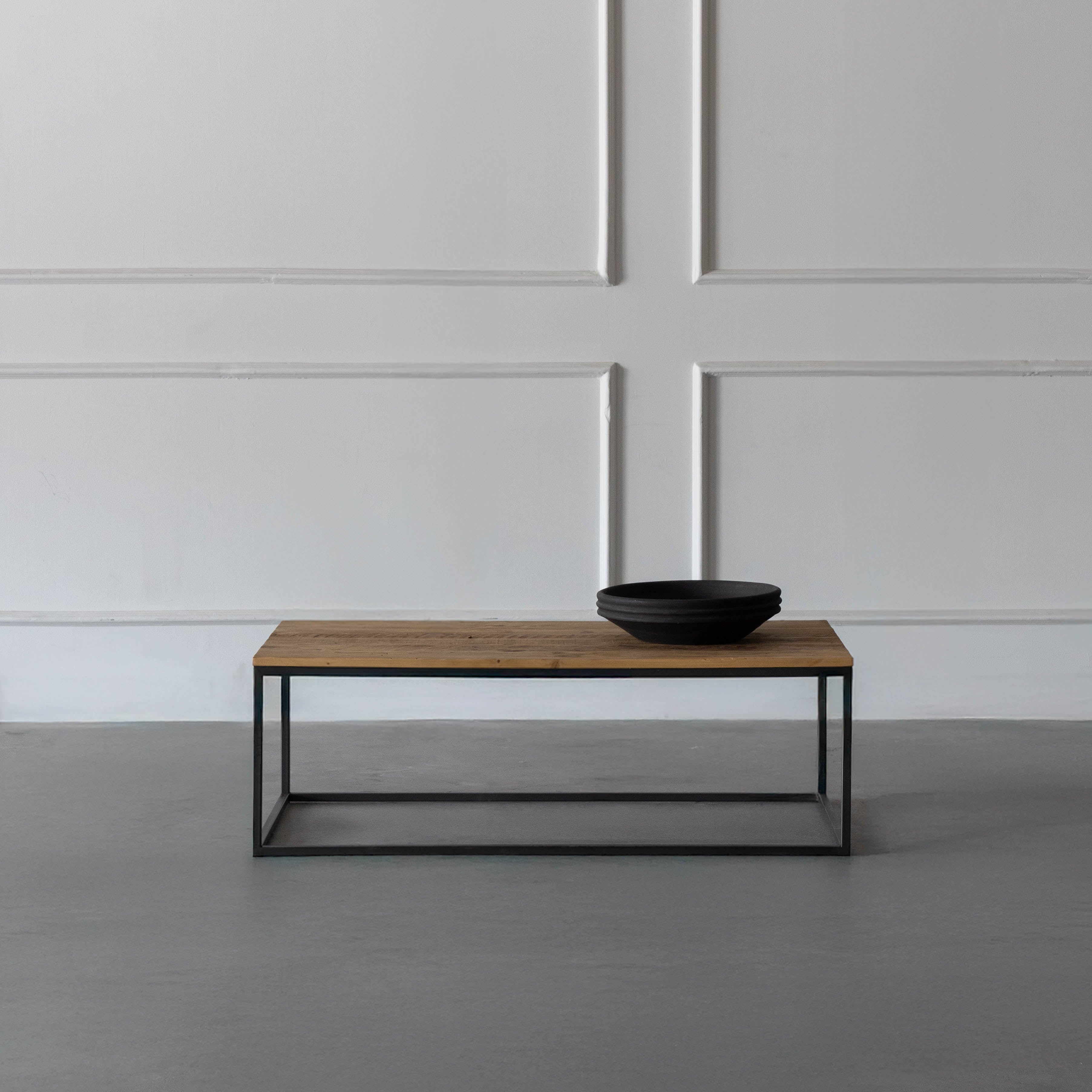 Classic Style Industrial Rectangle Coffee Table