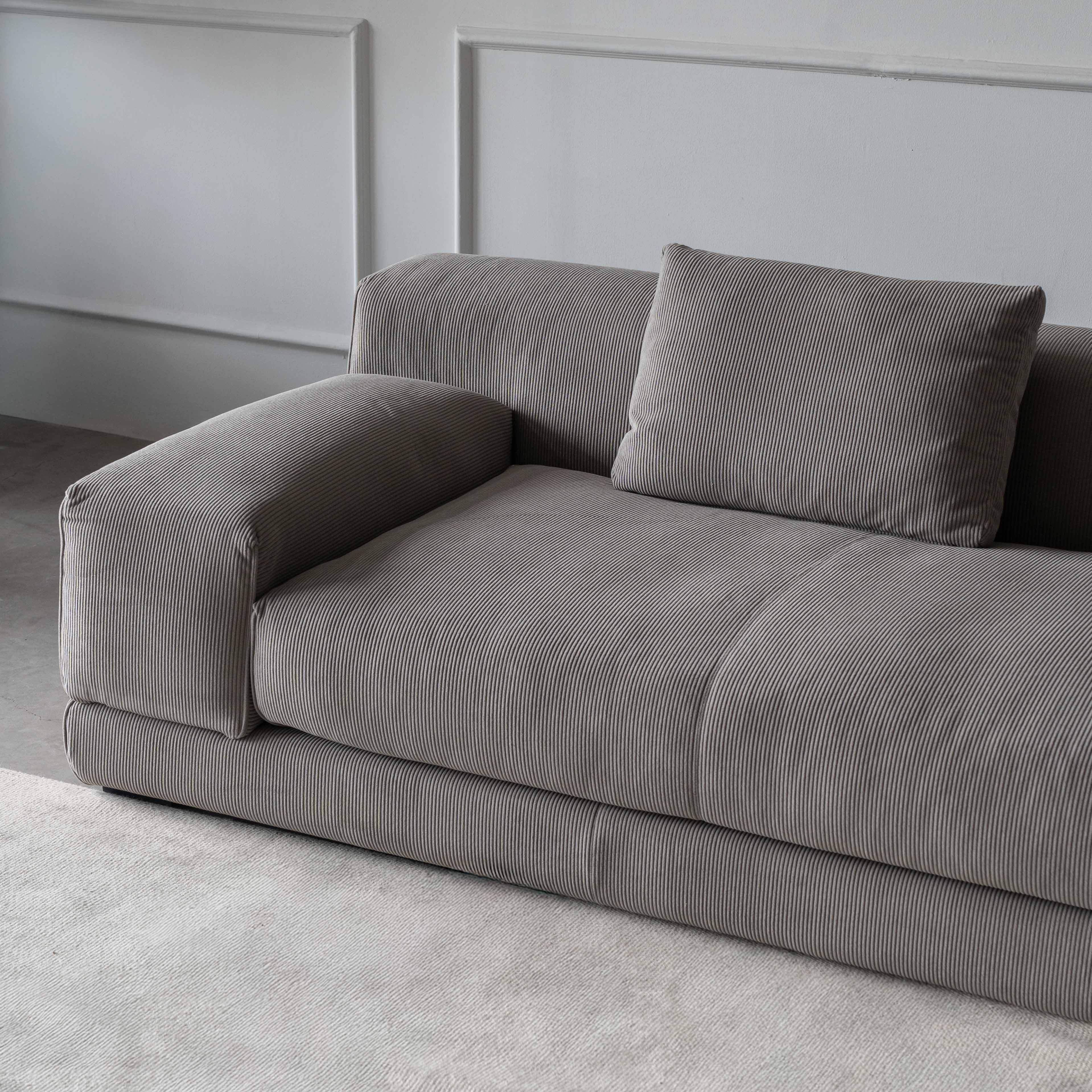 Planeform Modern Low Lounge 3 Seater Sofa