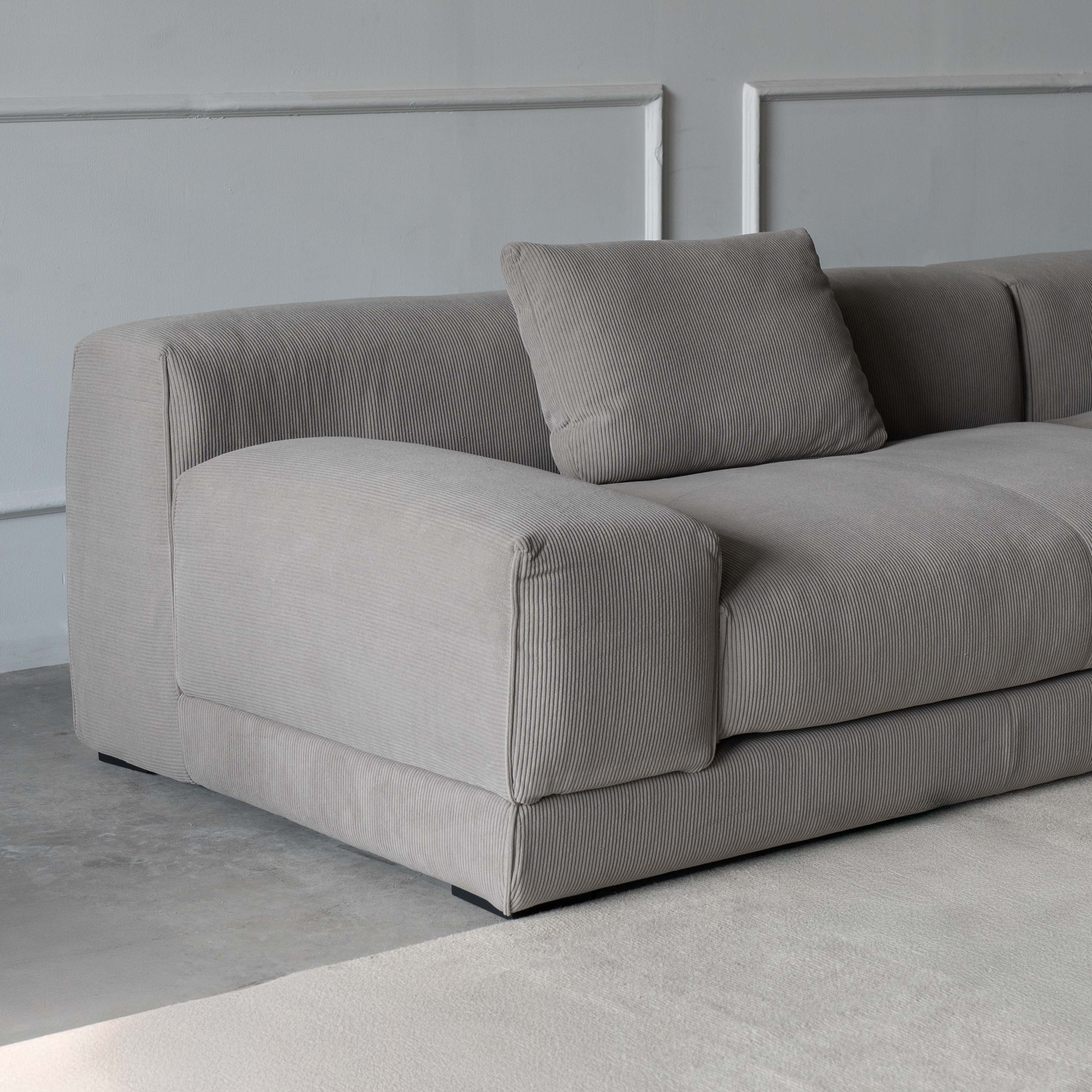 Planeform Modern Low Lounge 3 Seater Sofa