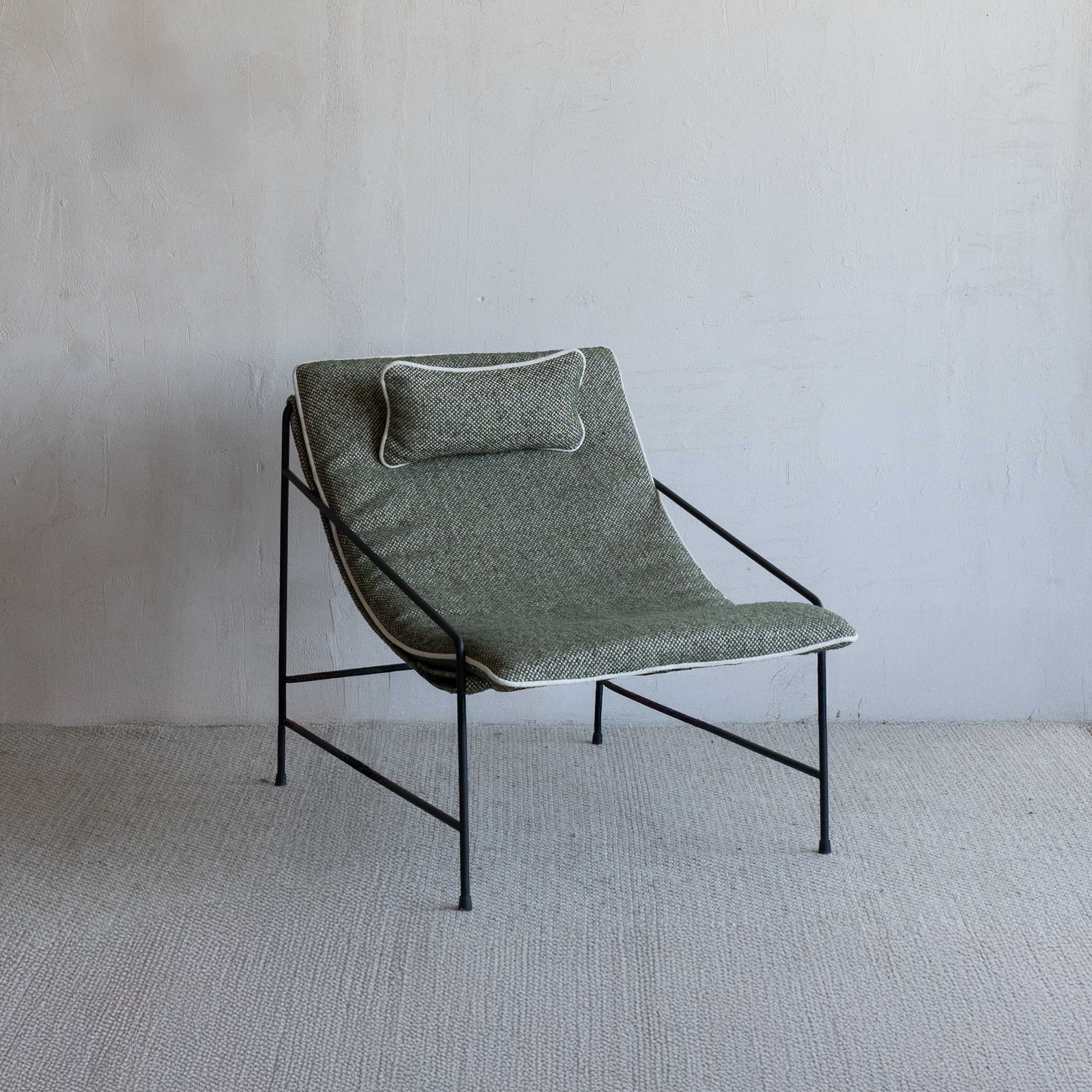 Axis Sling Sun Relax Lounge Chair - GREEN