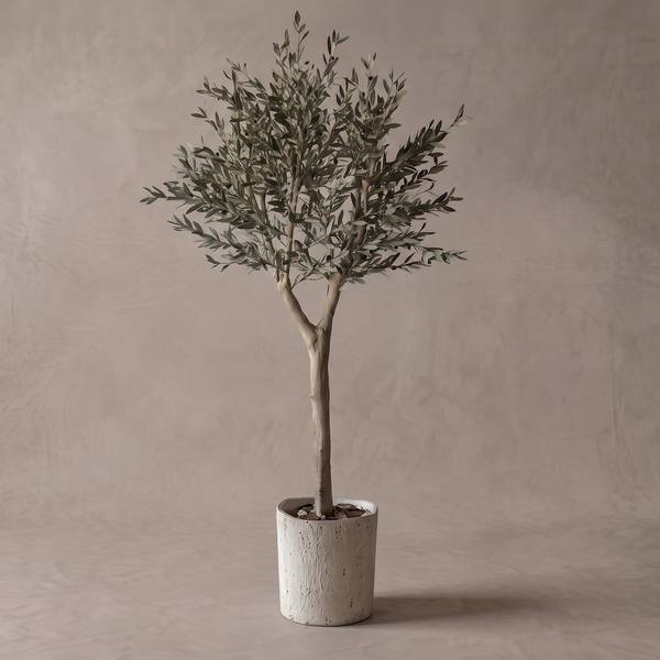 Handmade decorative artificial olive tree for a UAE home corner