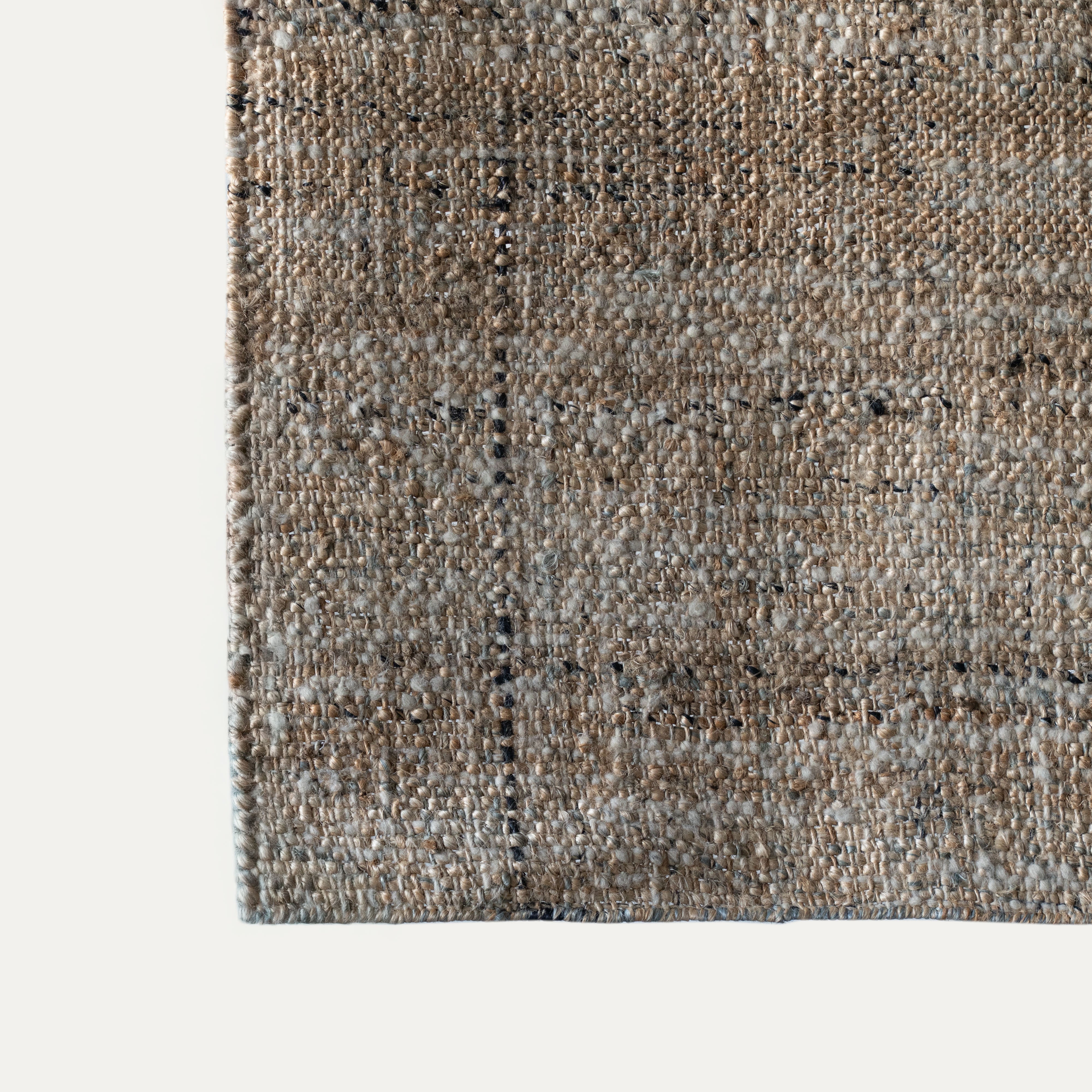 Oriental Rug - Beige Black / Wool Rug