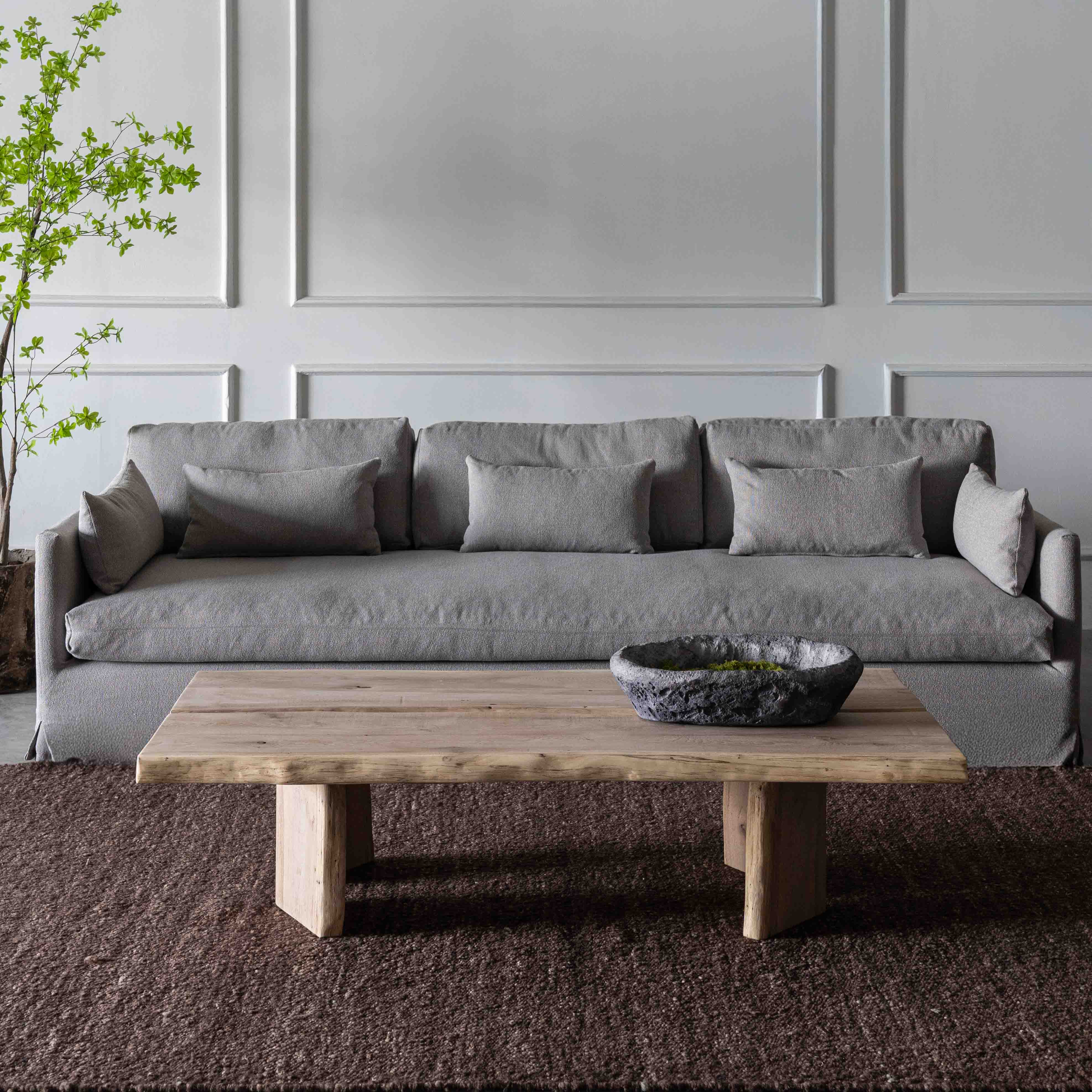 Palma Oak Wood Artisan Coffee Table