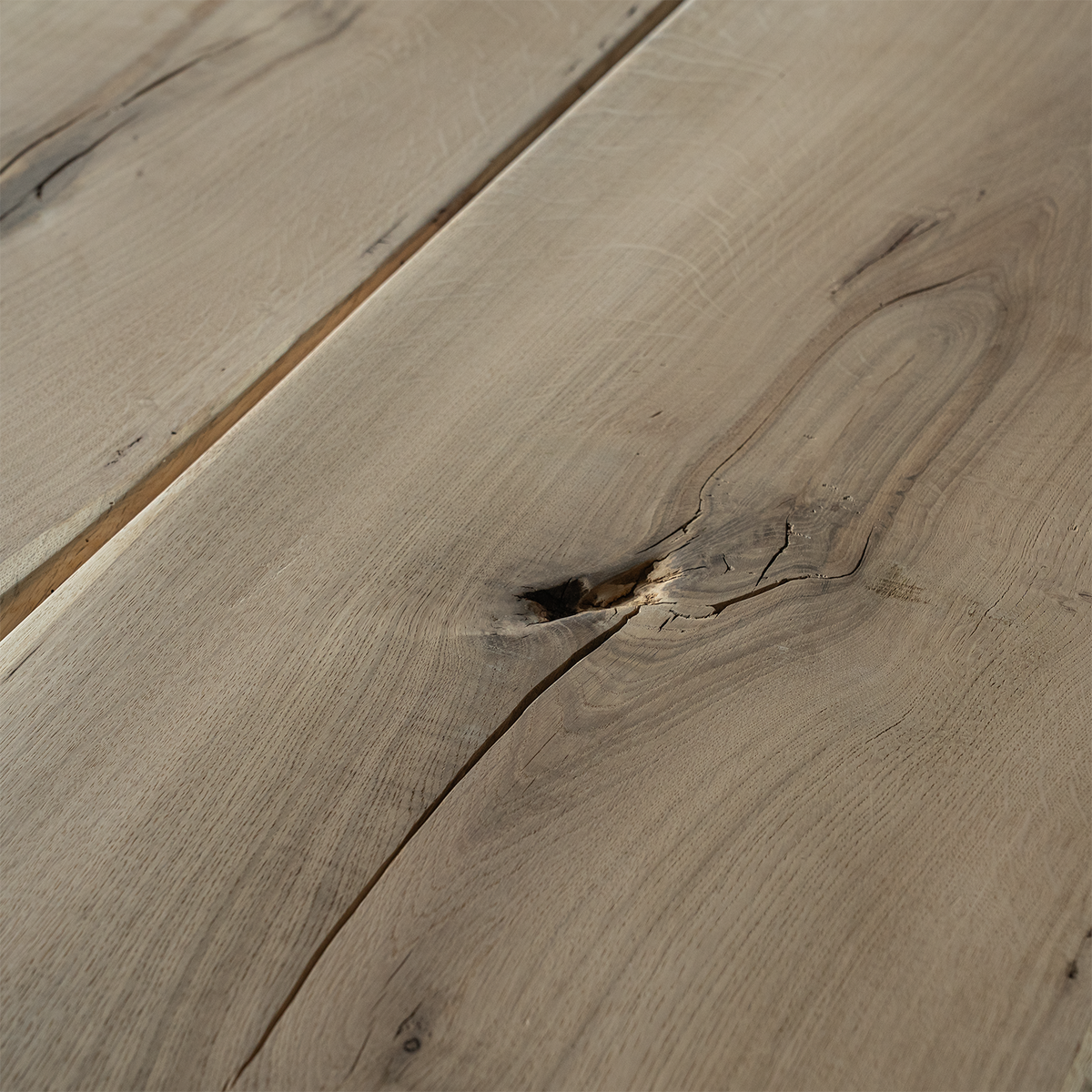 Palma Solid Oak Wood Long Dining Table
