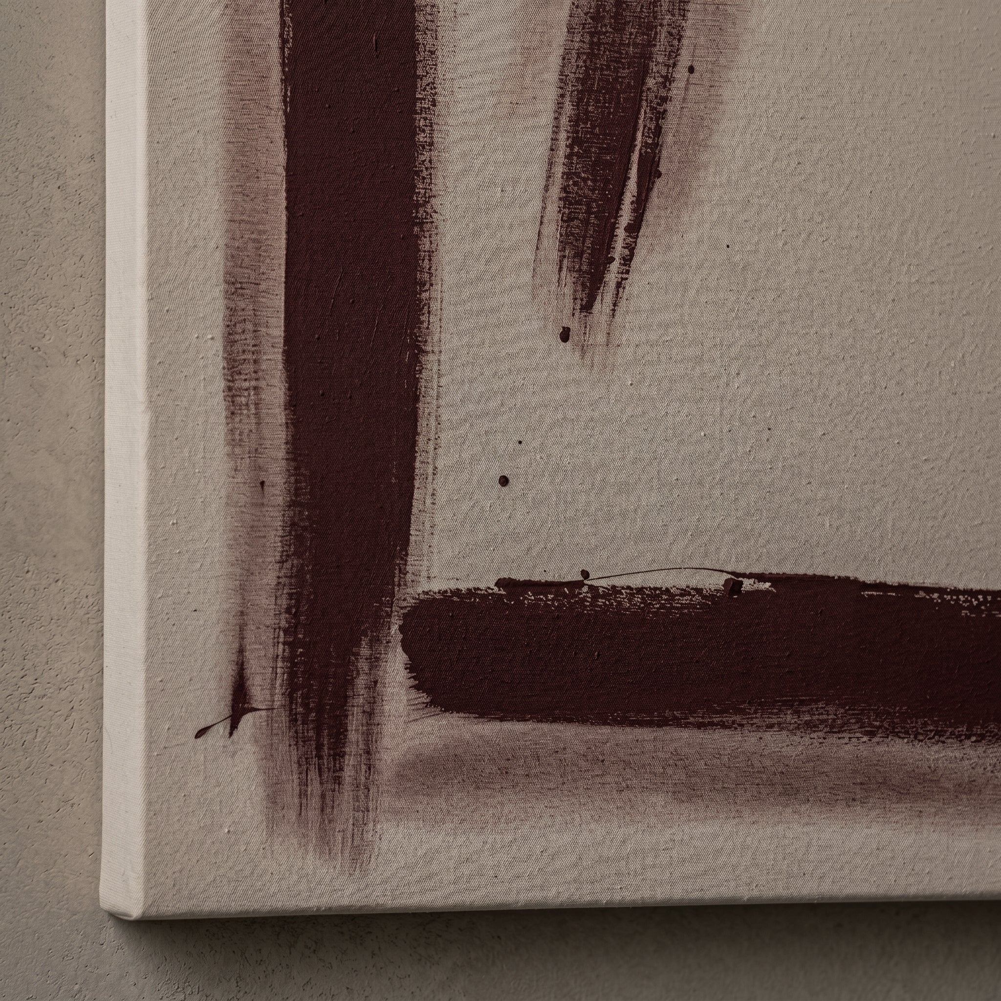 Framed Stillness Handmade Wall Art Painting