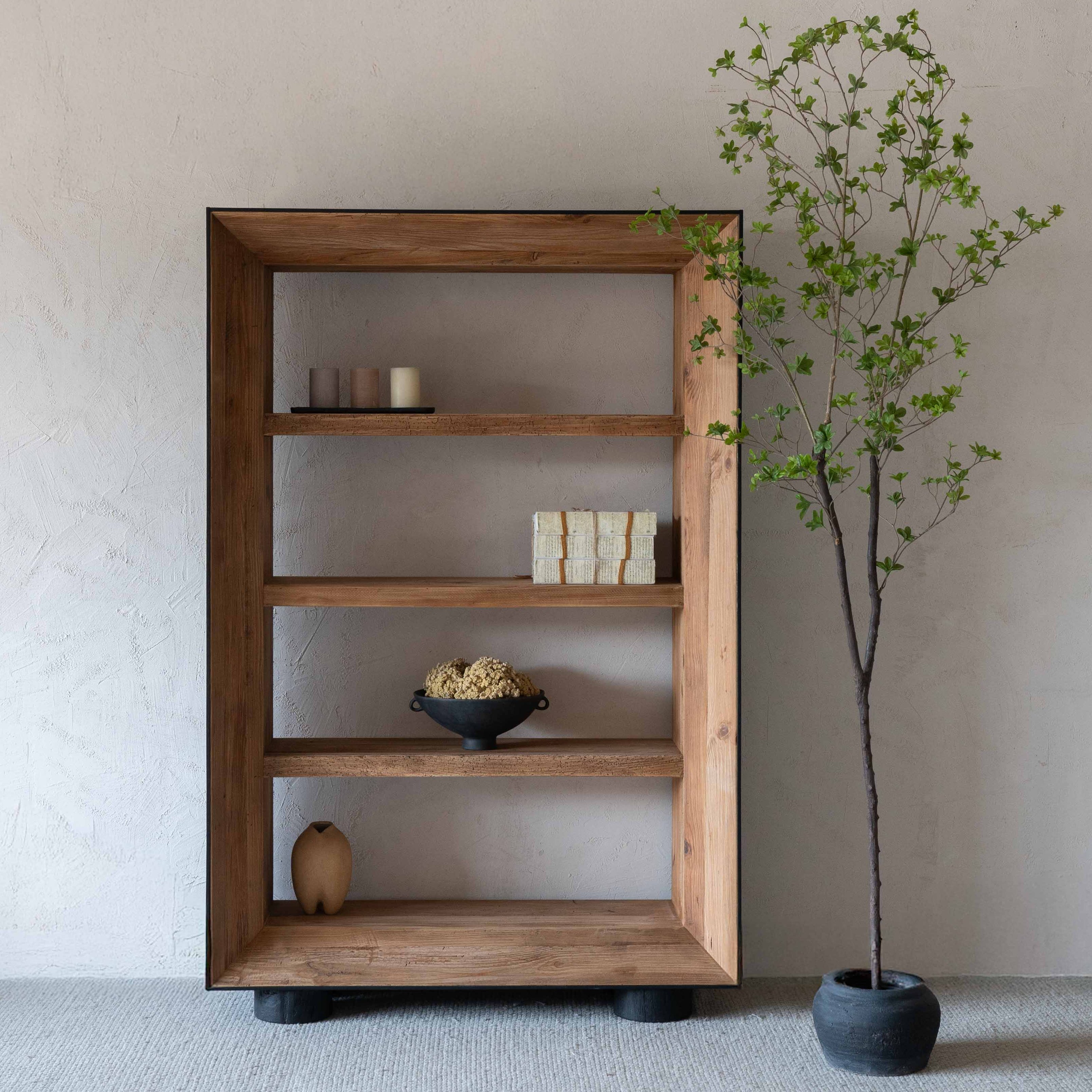 Reading Retreat Solid Book Shelf | Shelving Unit - Shelves - WS Living Furniture  Furniture Store in Dubai