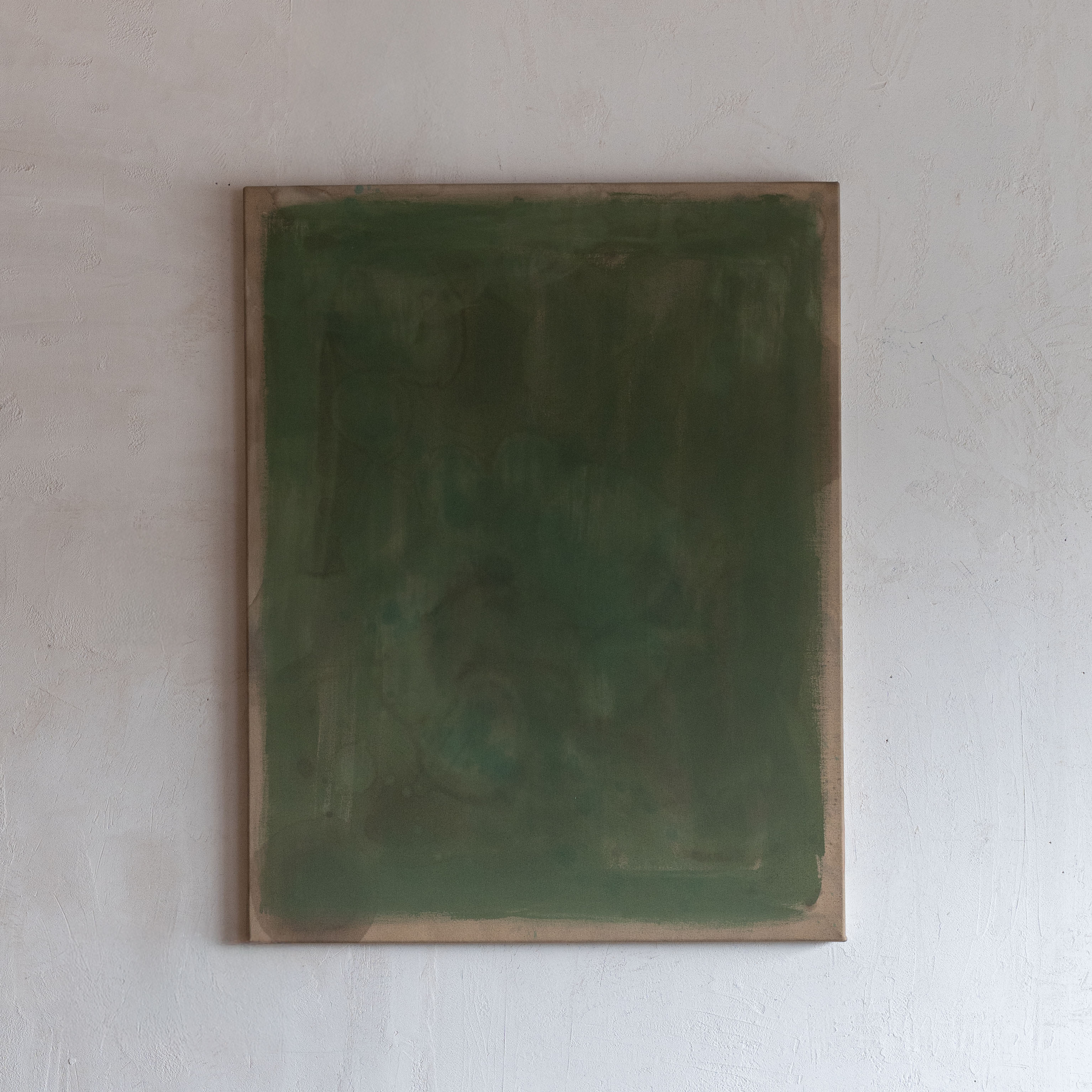 Shades Of Eden Green Handmade Wall Art Painting