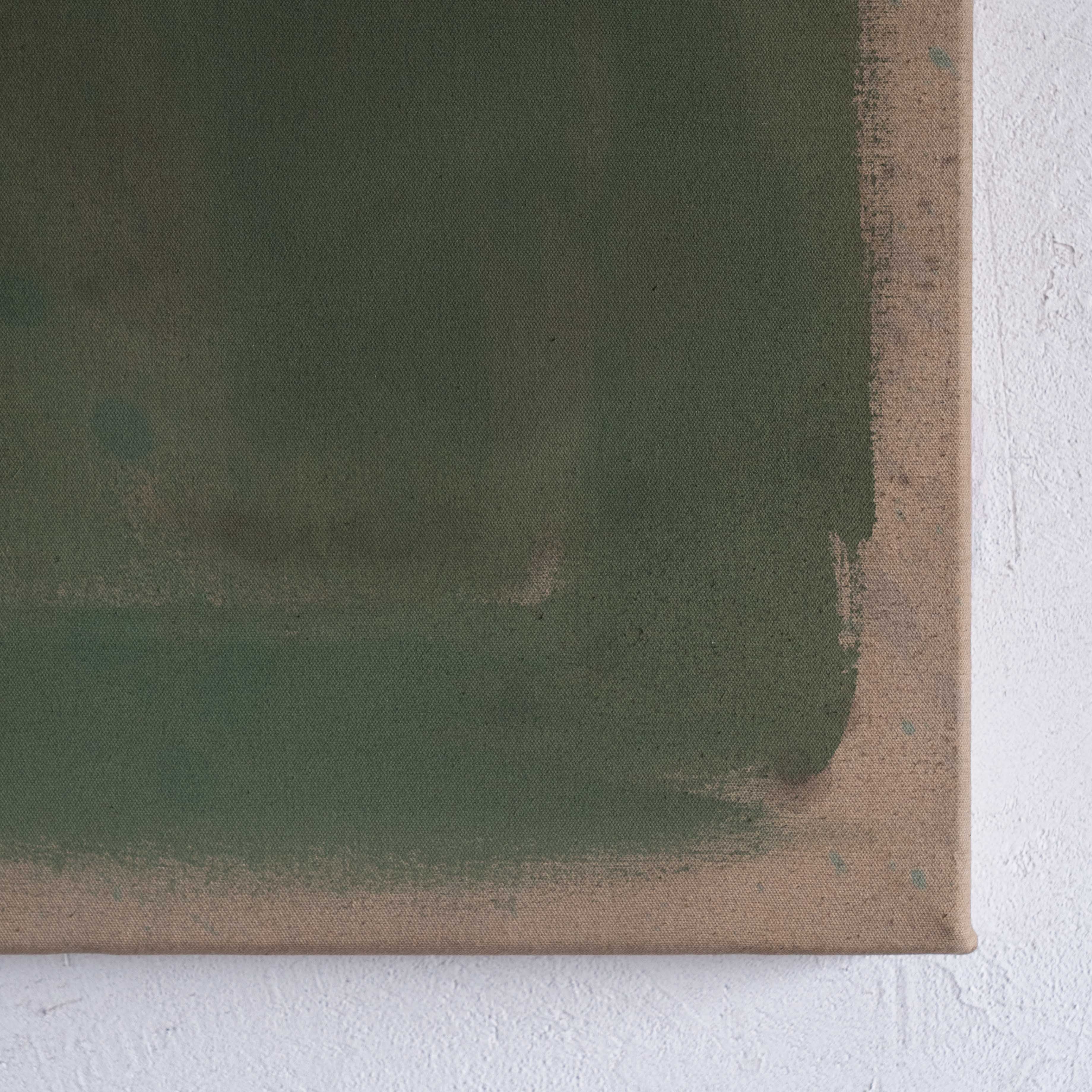 Shades Of Eden Green Handmade Wall Art Painting