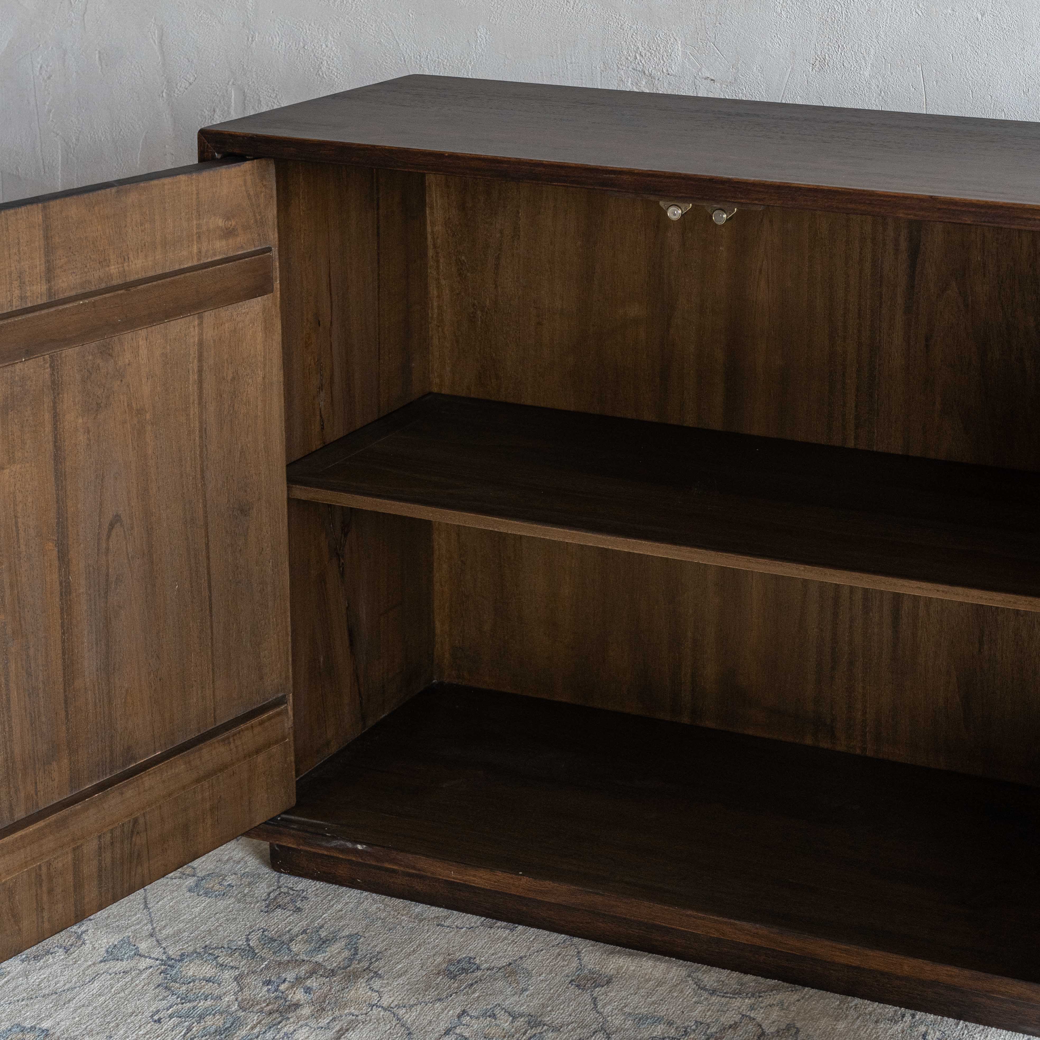 Cortex Carved Solid Wood Artisan Sideboard