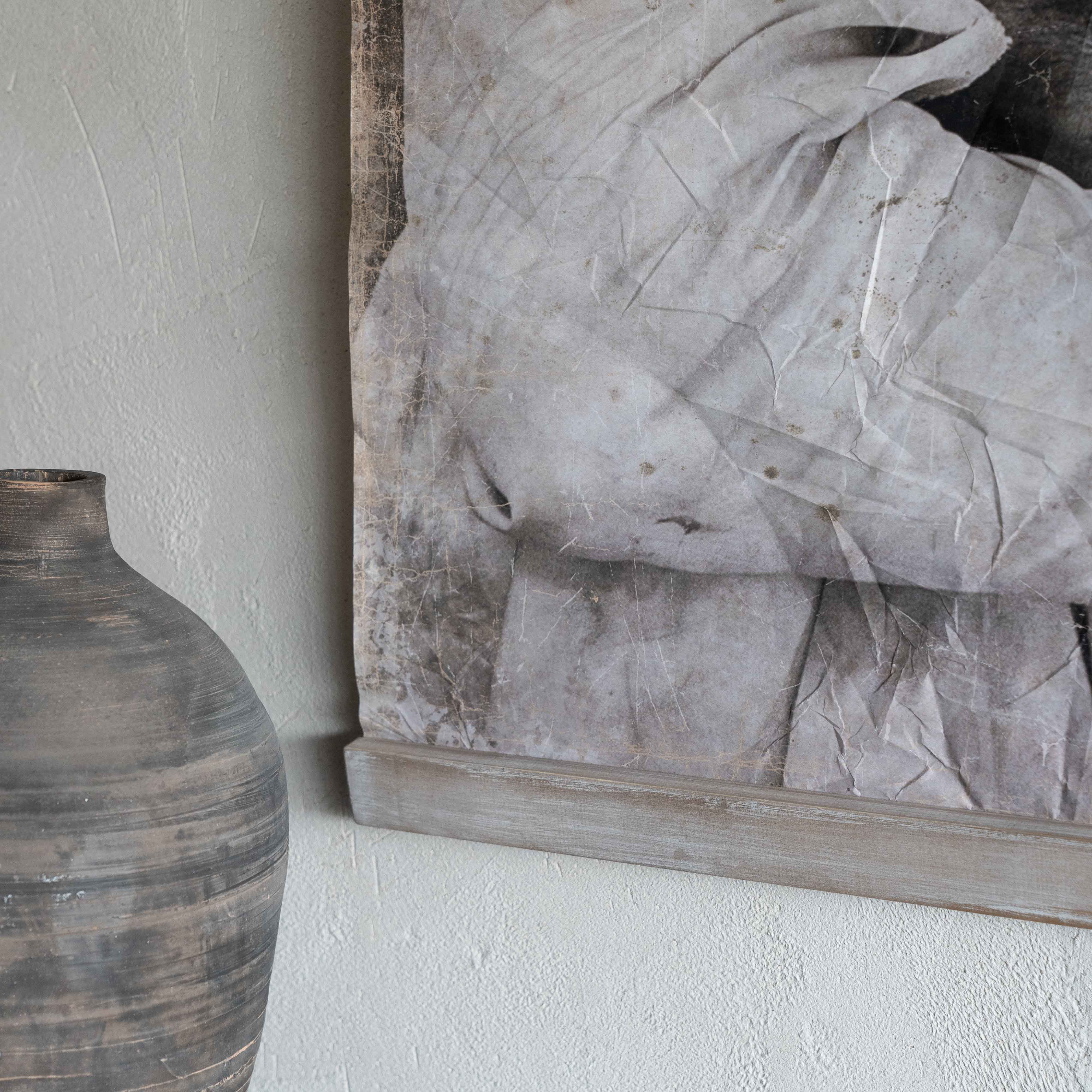 Silent Contrast Abstract Craft Paper Wall Art - Art Paintings - WS Living Furniture  Furniture Store in Dubai