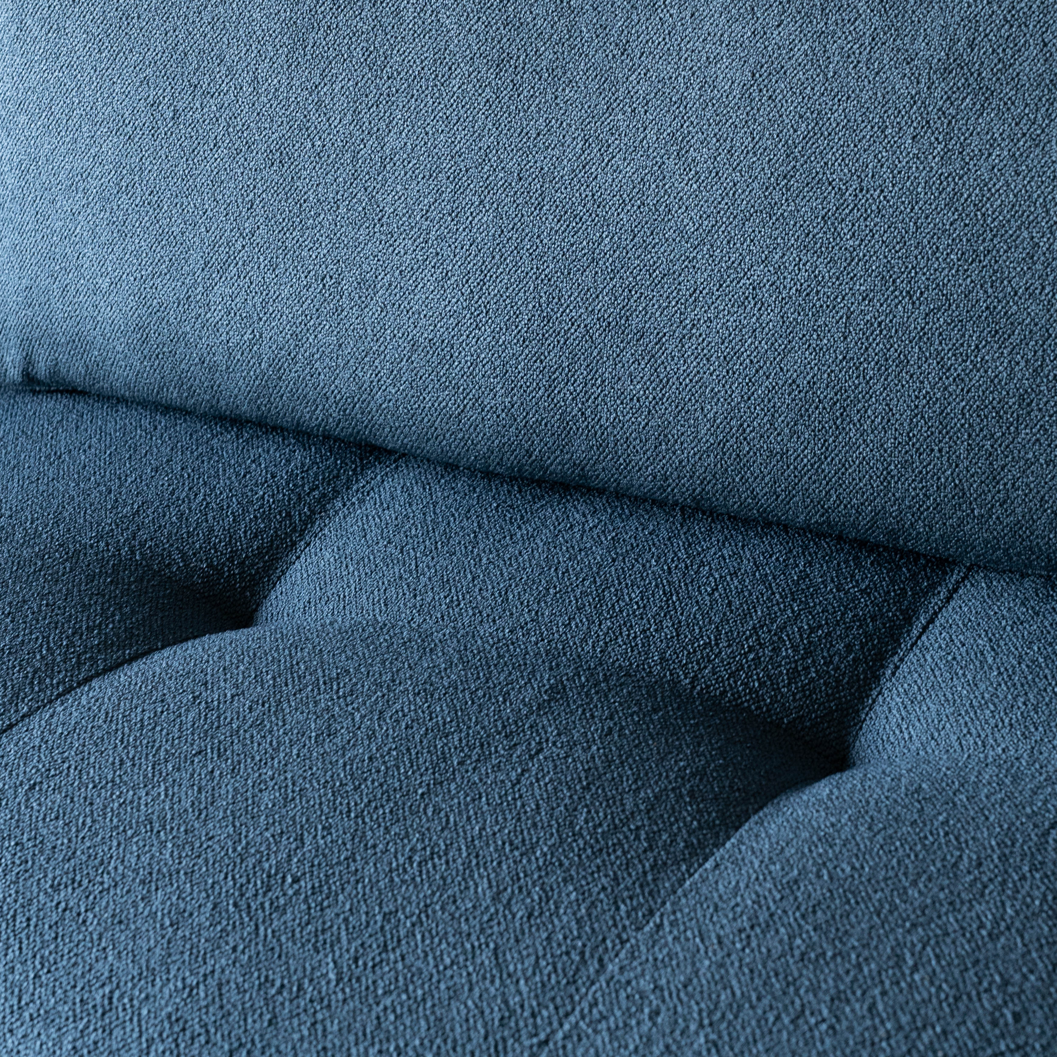 Sky Modern L Shape | Sectional Modular Sofa - Ocean Blue