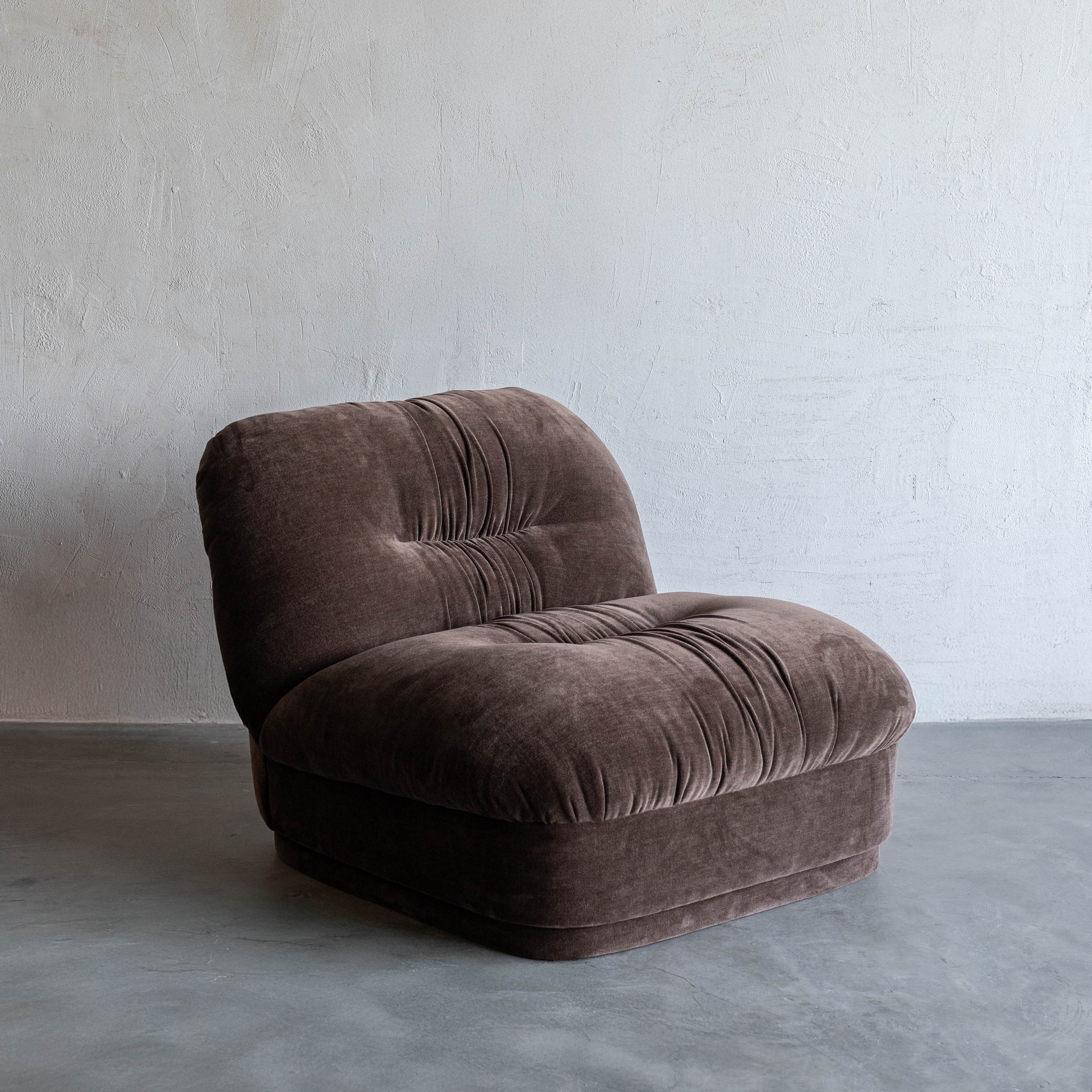 Solara Modern Accent Lounge Chair - Brown