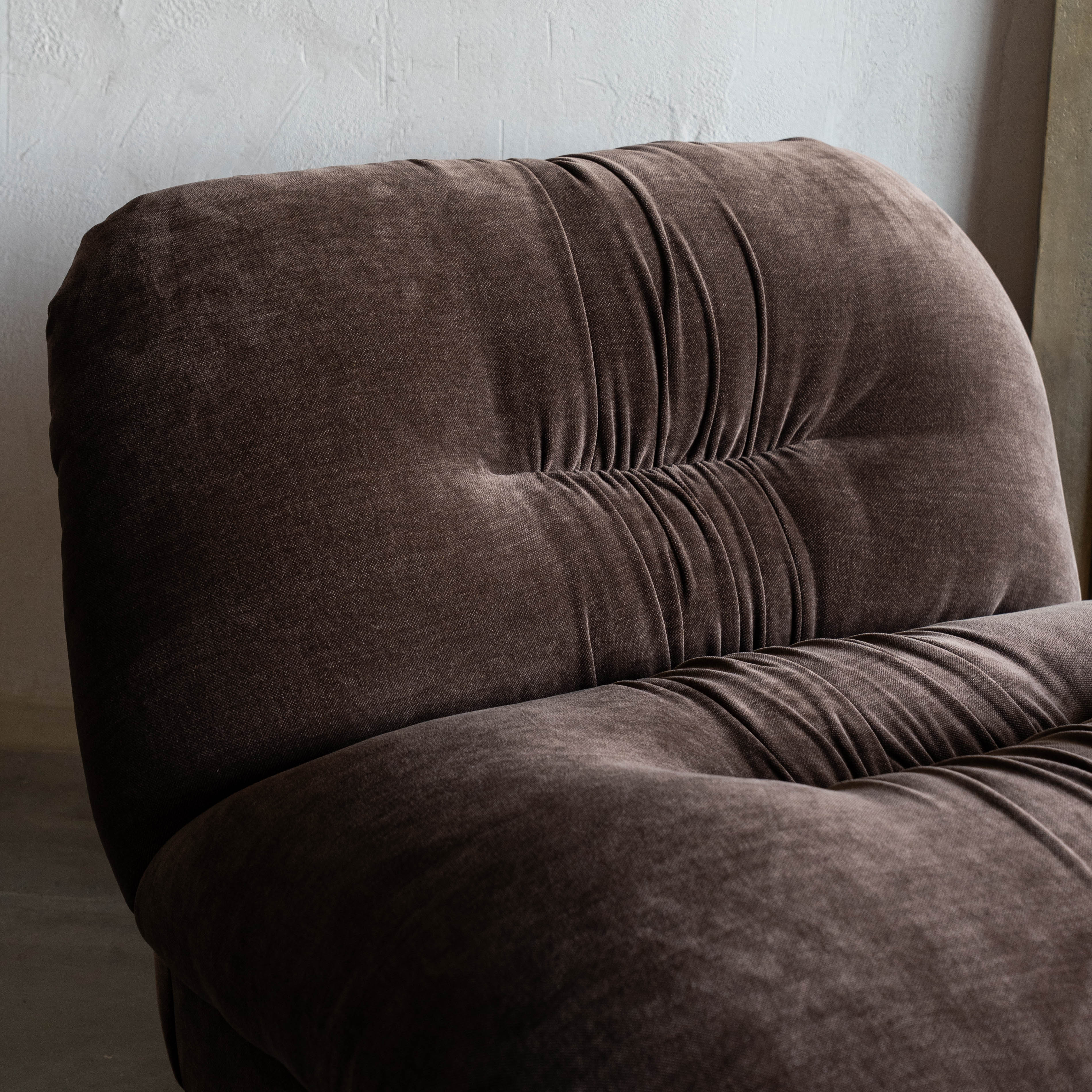 Solara Modern Accent Lounge Chair - Brown