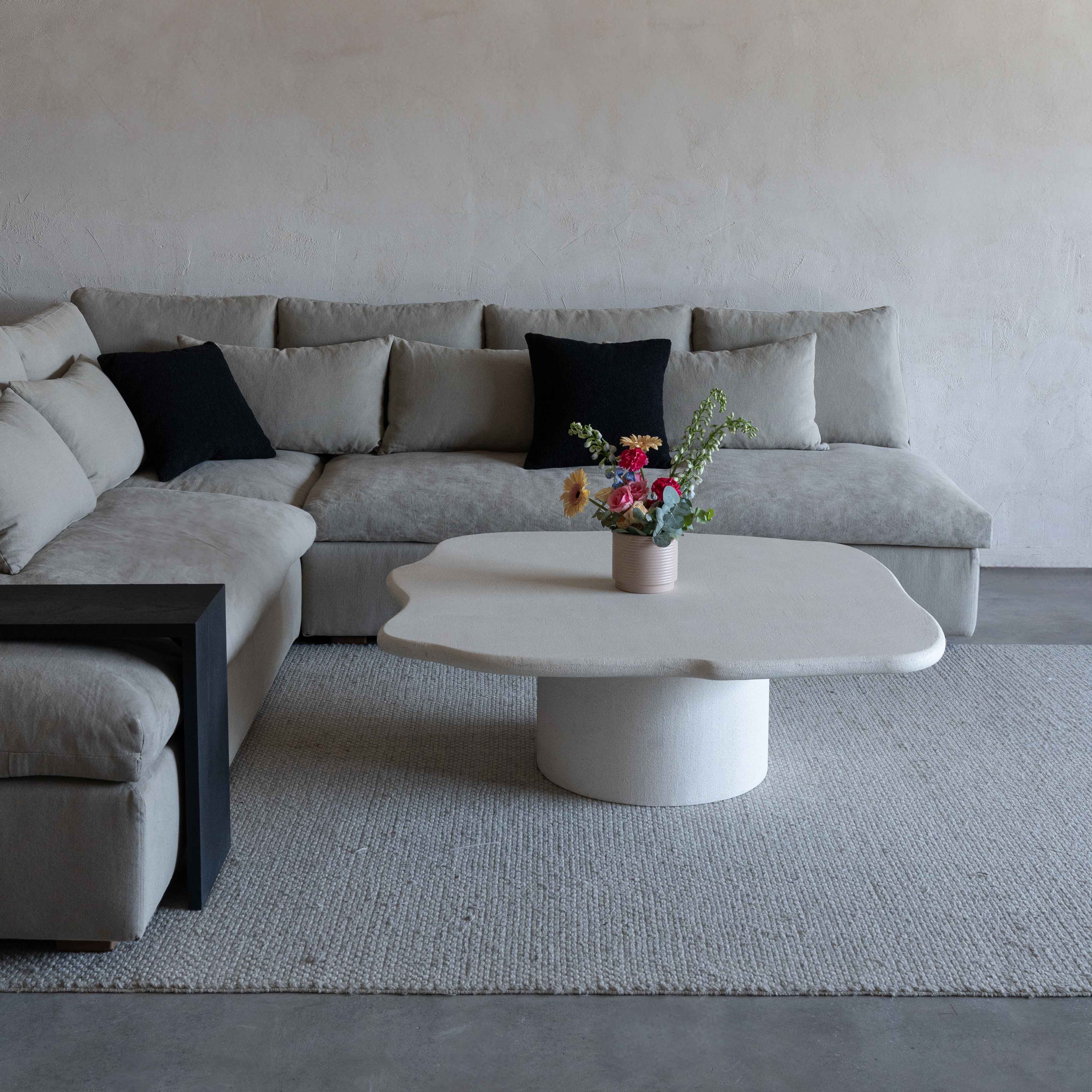 Sultan L Shape Sofa-Grey