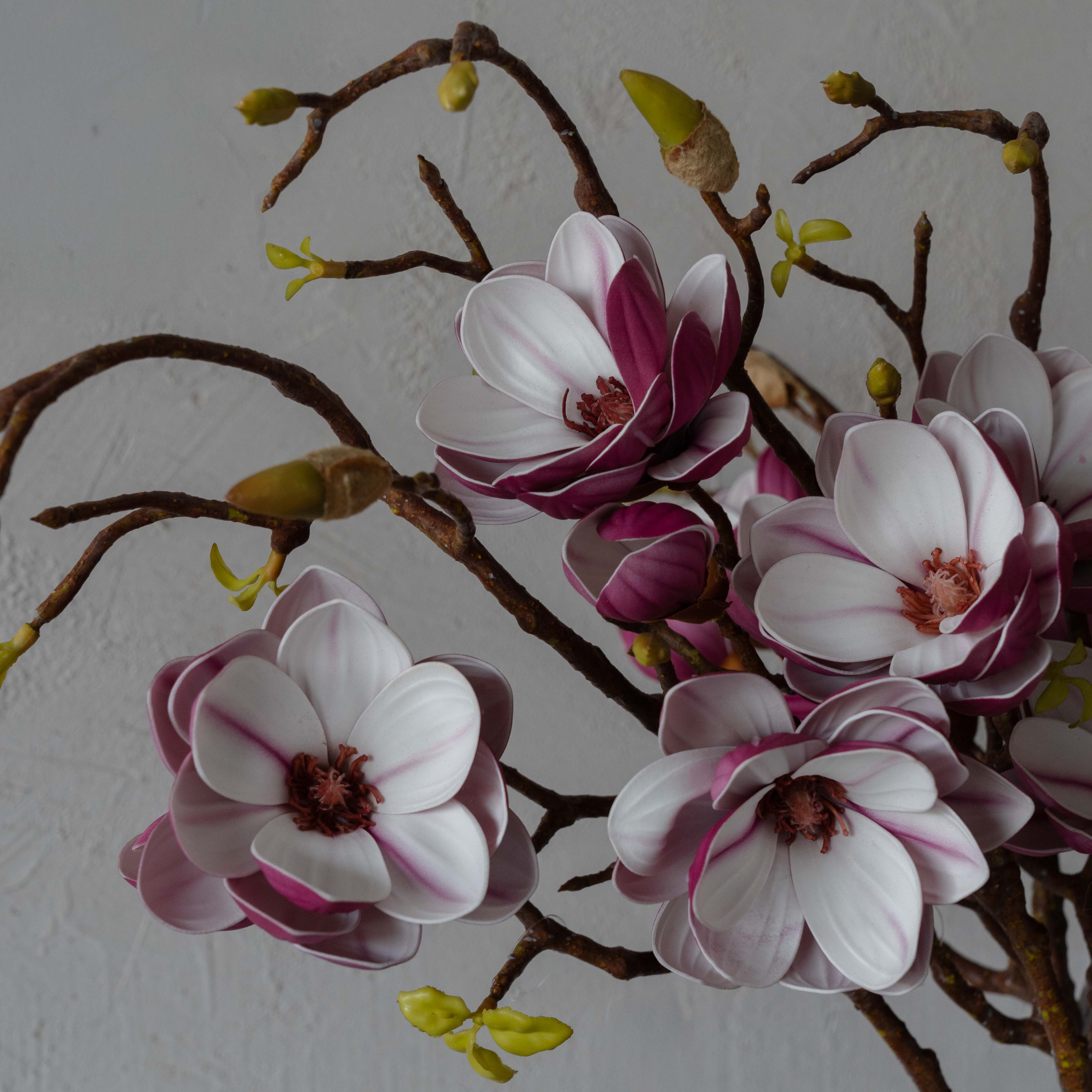 Synthetic Spout (Rose Red)  - Chinese Magnolia Artificial Flower