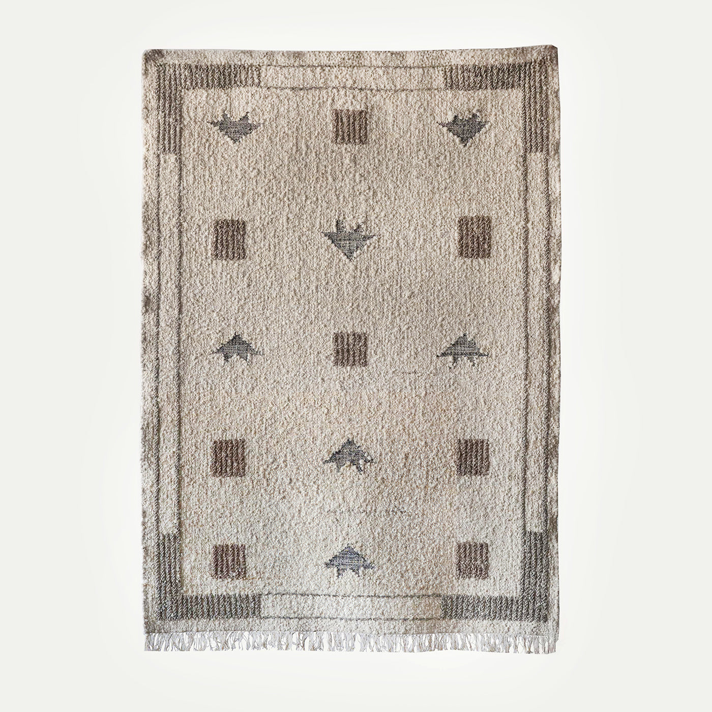 TLR0262 - Jute / Wool Panja Handmade Off White - Rug