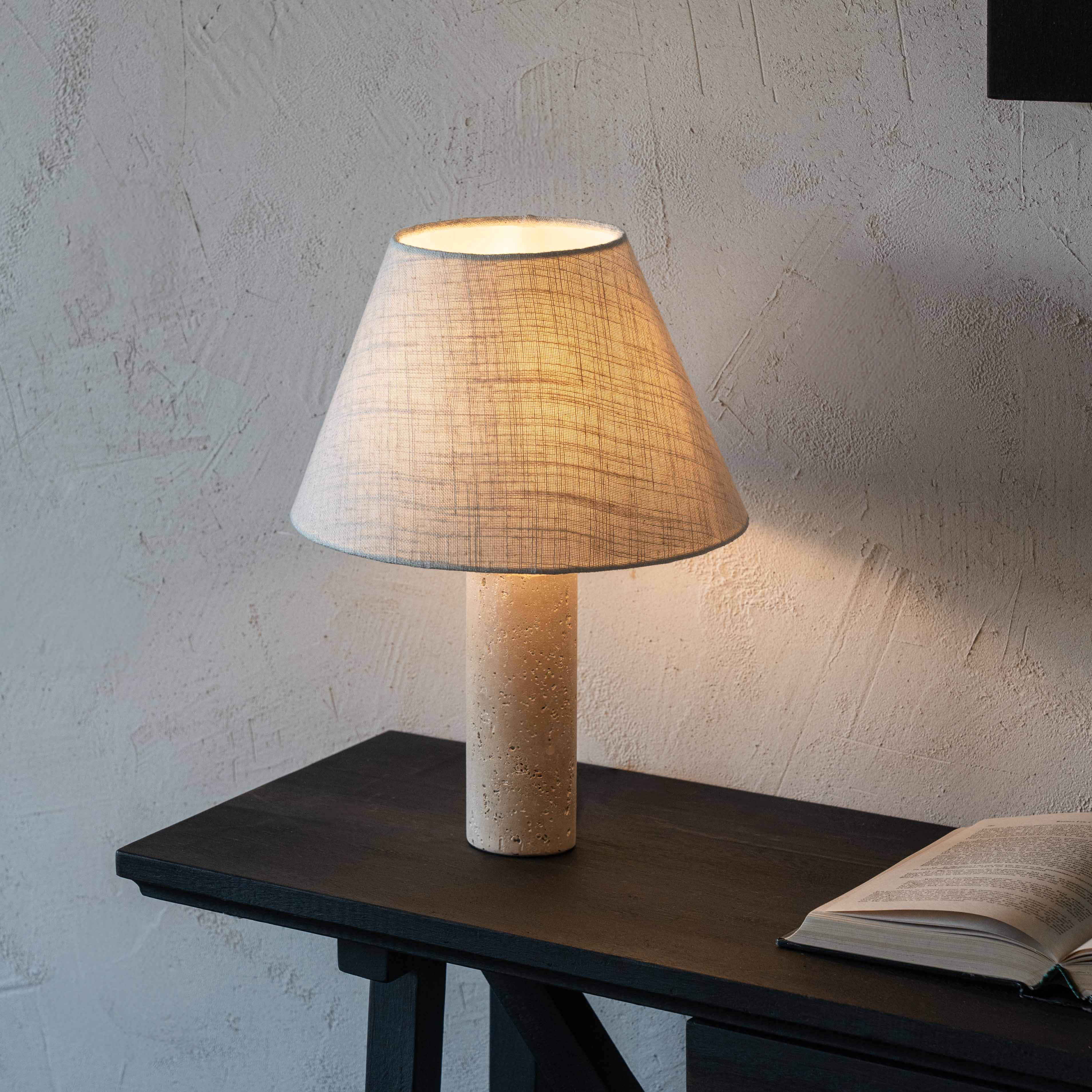 Tara Modern Natural Marble Table Lamp